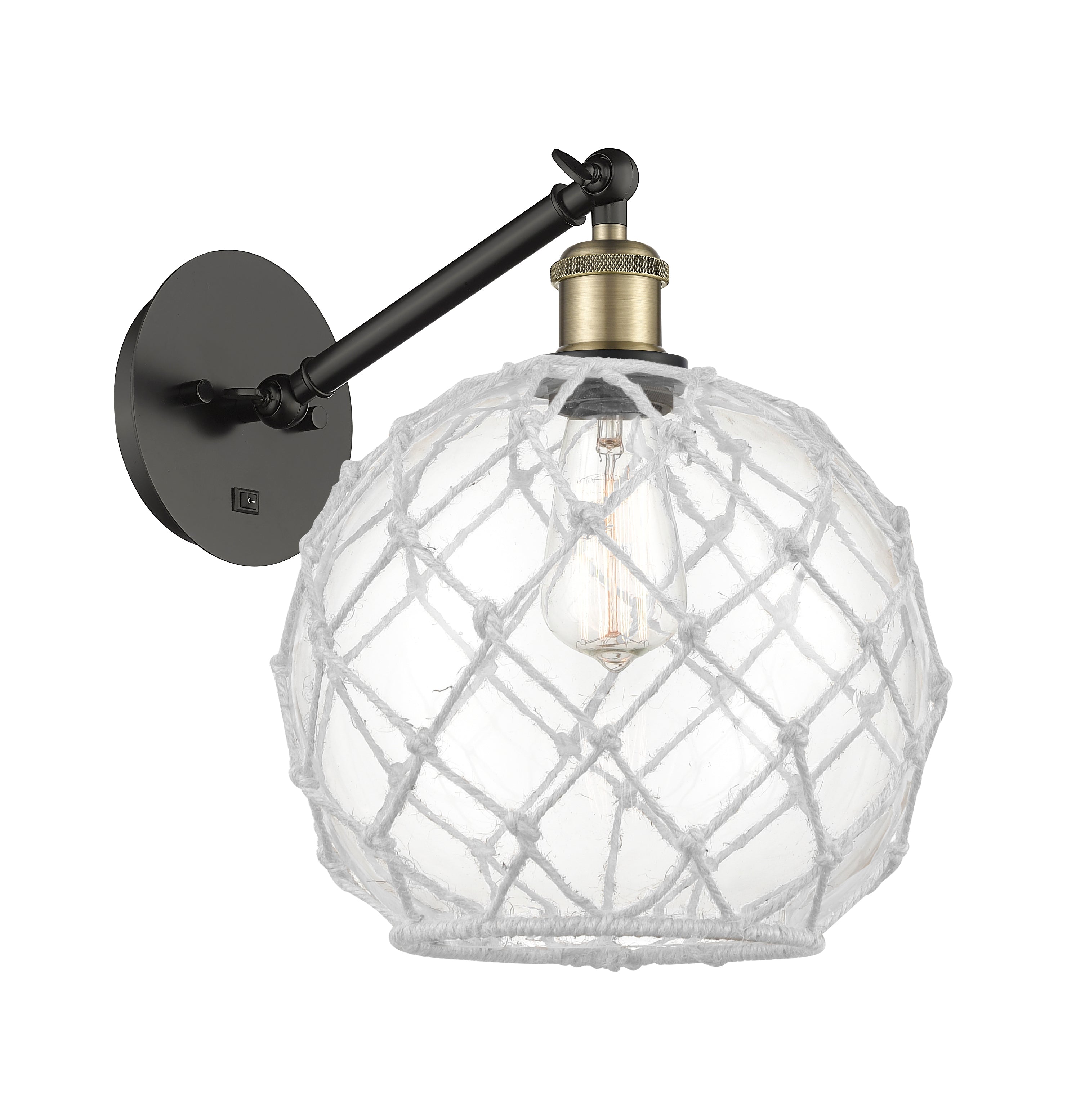 Ballston Sconce Cast Brass 12 Inch
