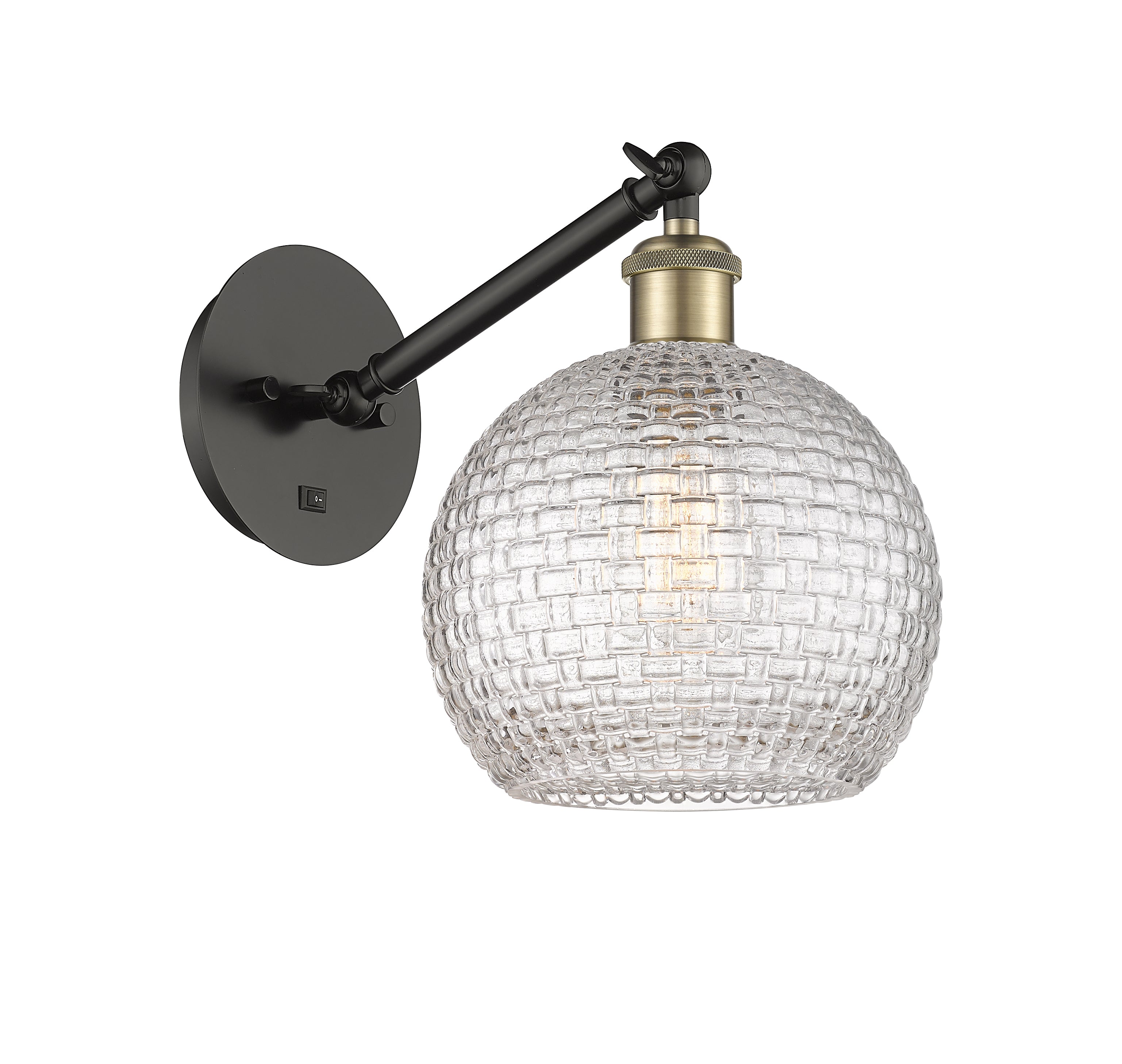 Ballston Sconce Cast Brass 8 Inch Height