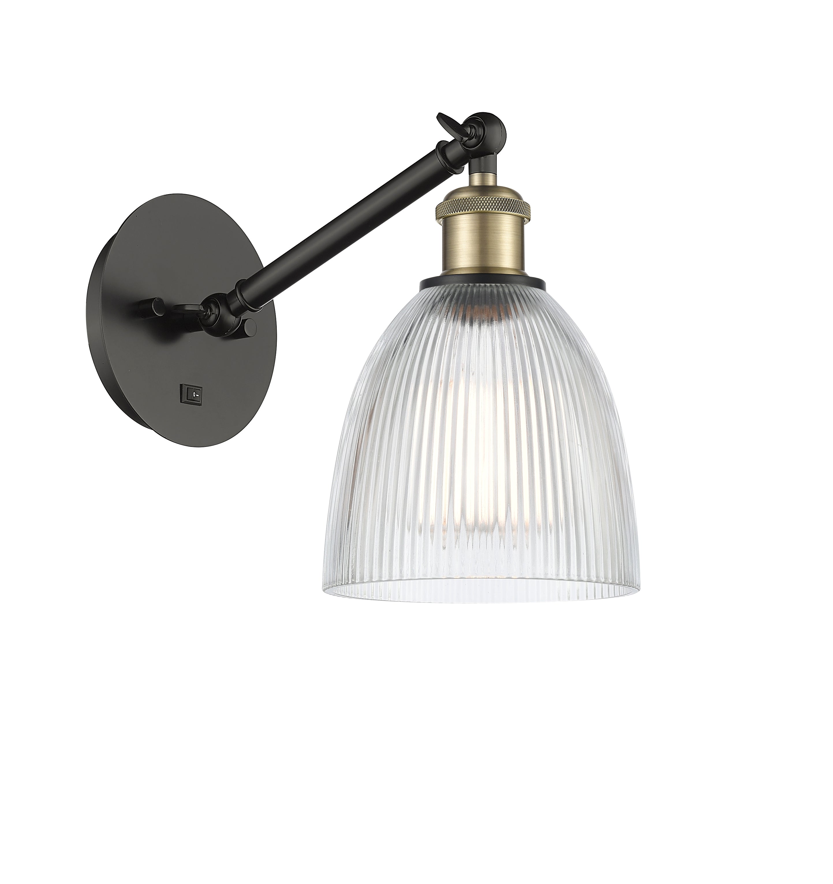 Ballston Sconce Cast Brass 12 Inch