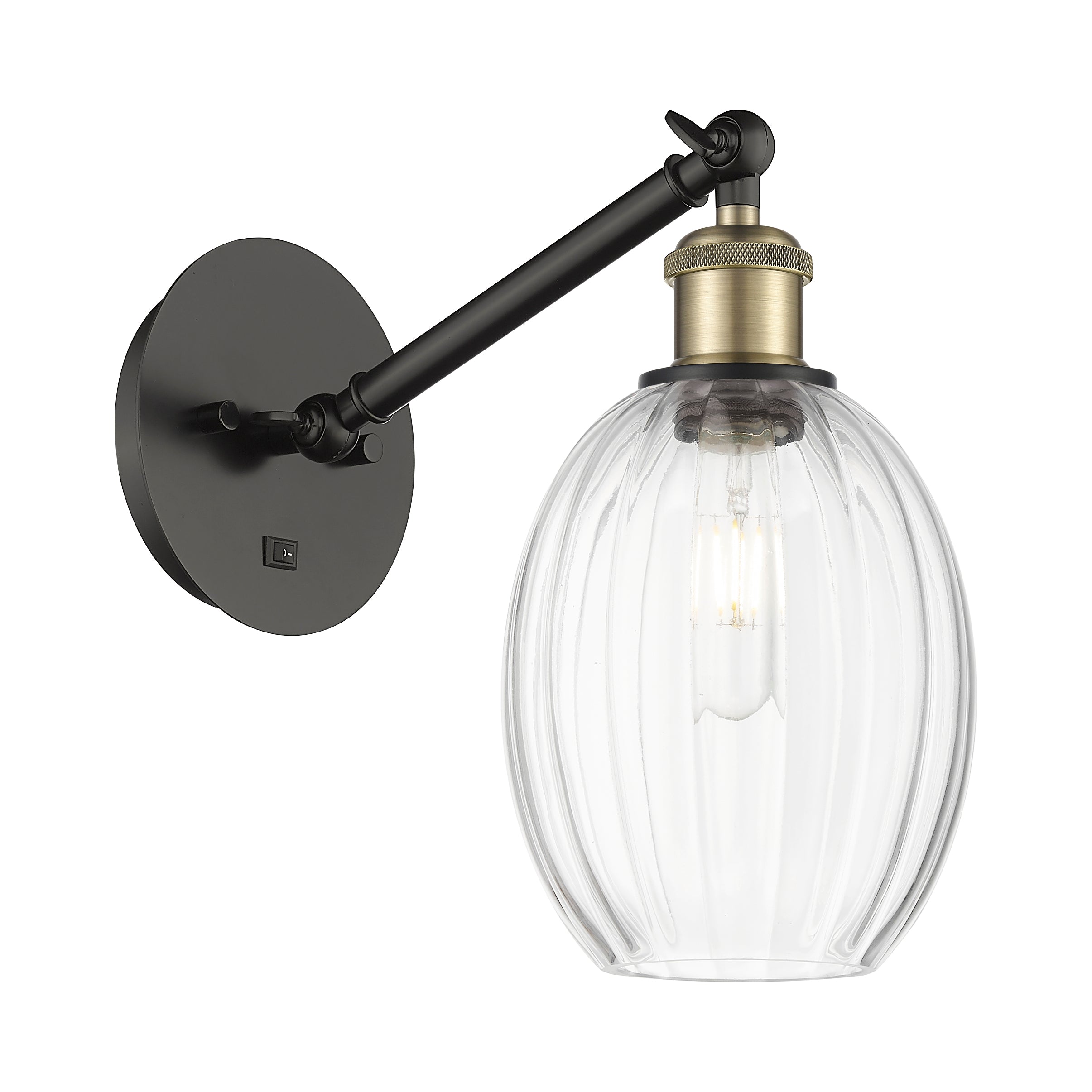 Ballston Sconce Cast Brass 8.5 Inches