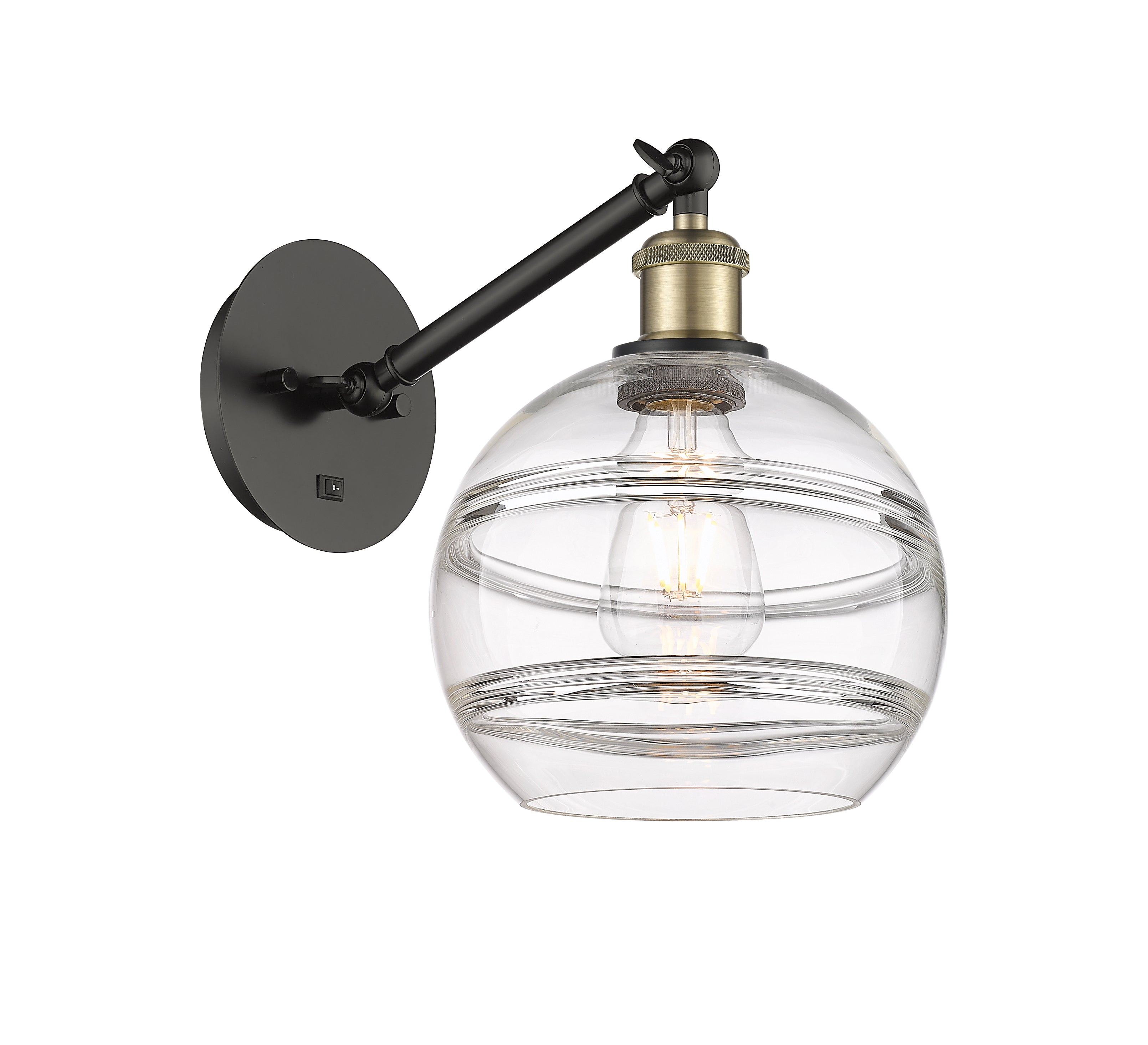 Ballston Sconce Cast Brass Art Deco