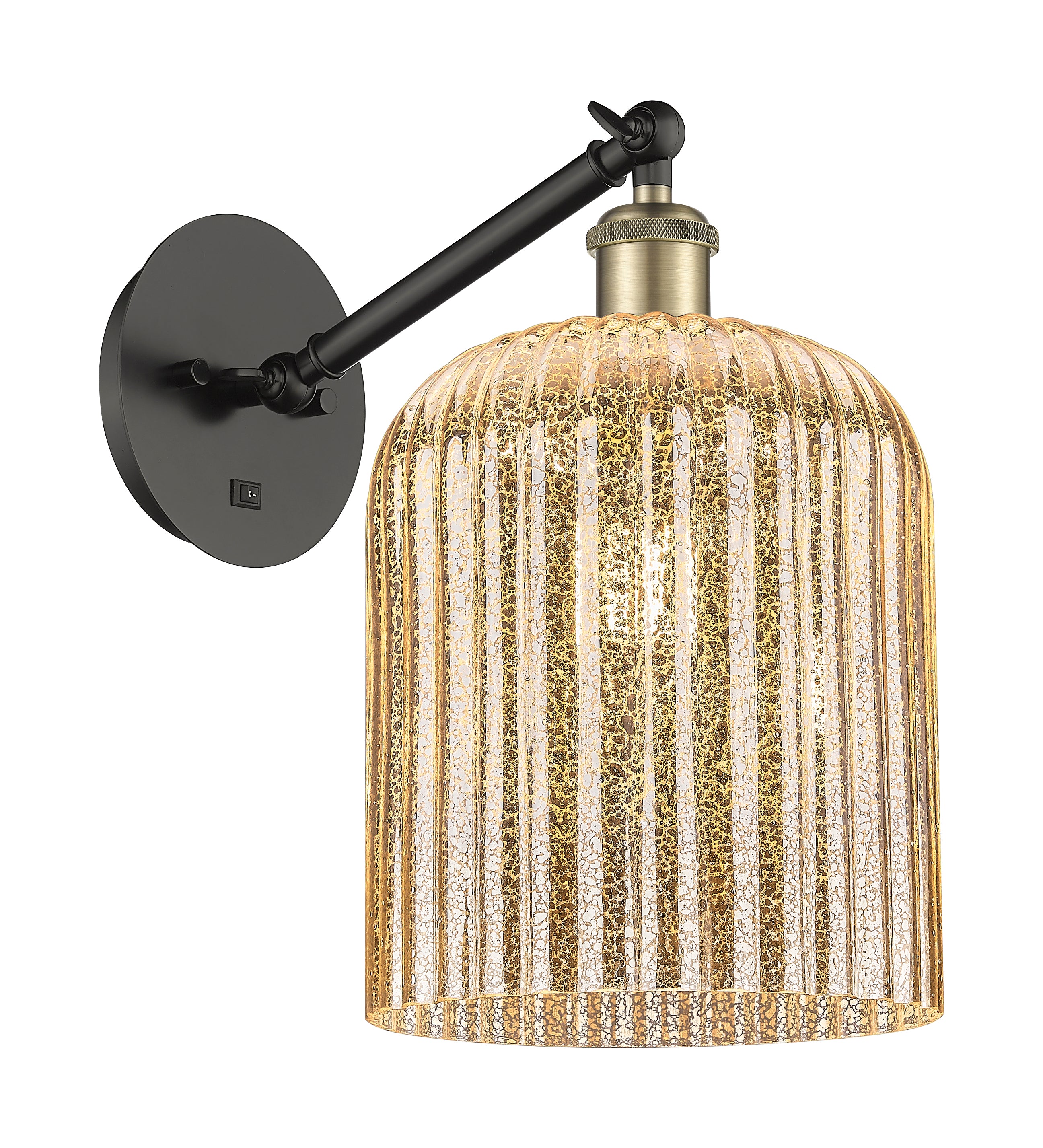 Ballston Sconce Cast Brass Art Nouveau