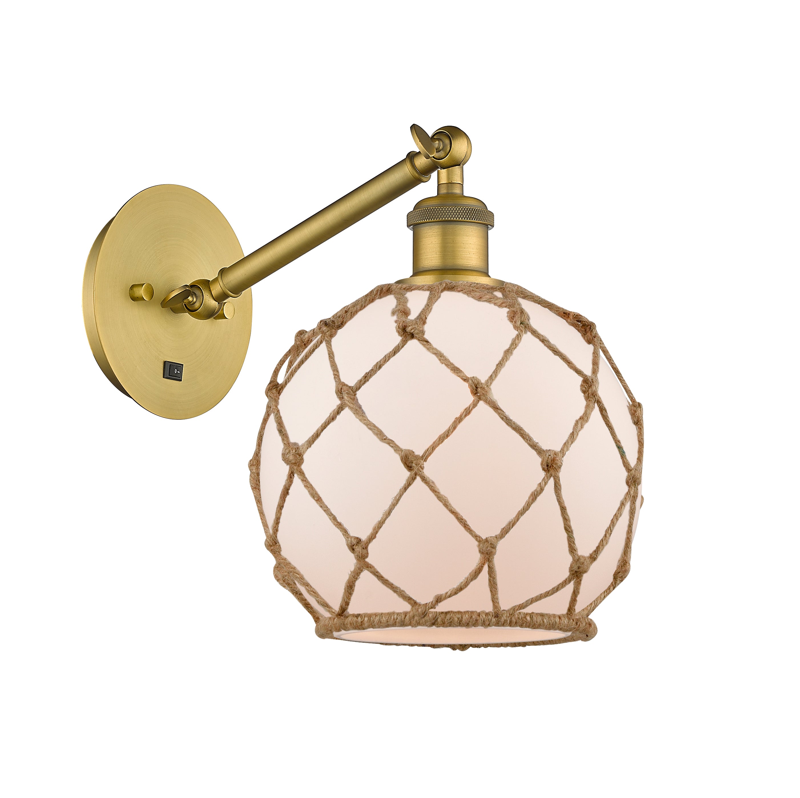 Ballston Sconce Cast Brass Finish