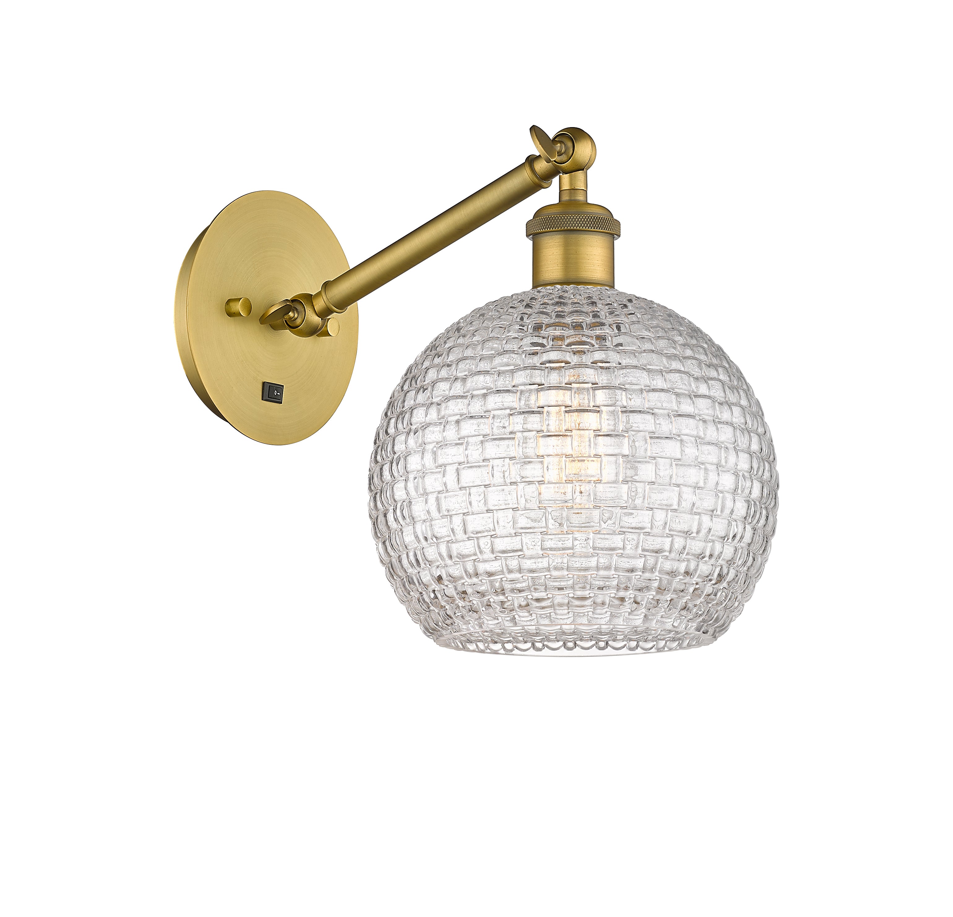Ballston Sconce Cast Brass 8 Inch Height