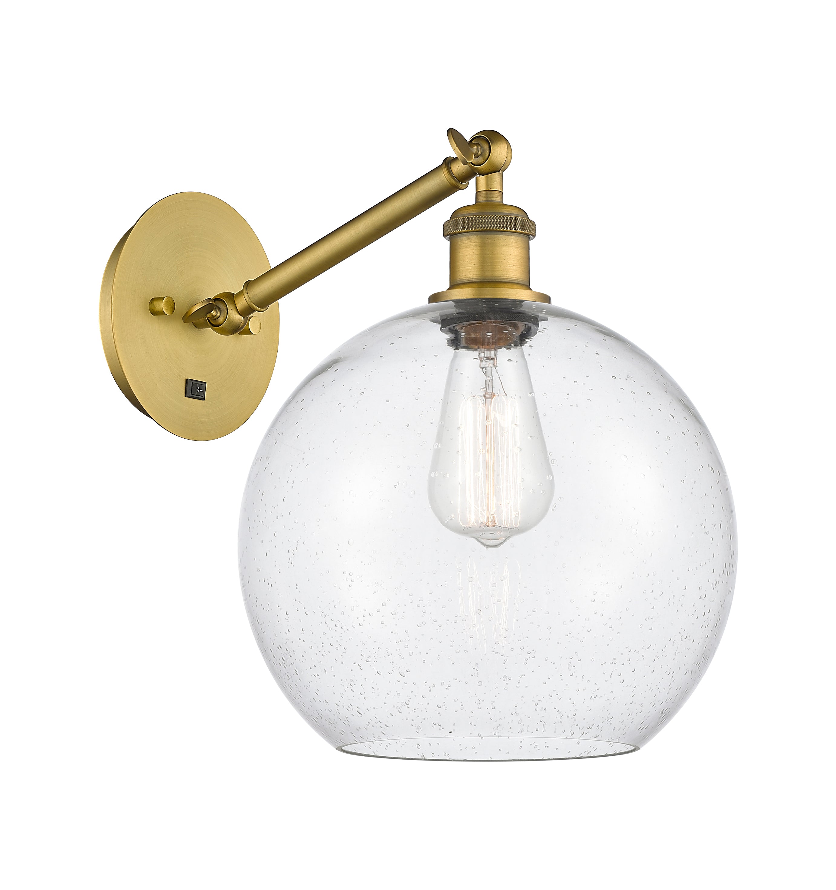 Ballston Sconce Cast Brass Steel Finish