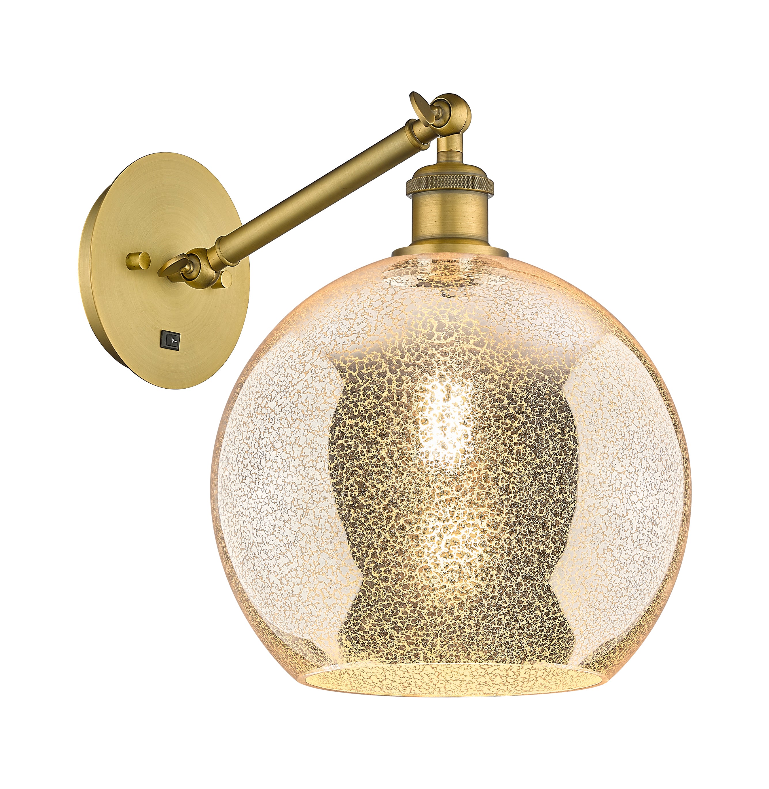 Ballston Sconce Cast Brass Steel Finish