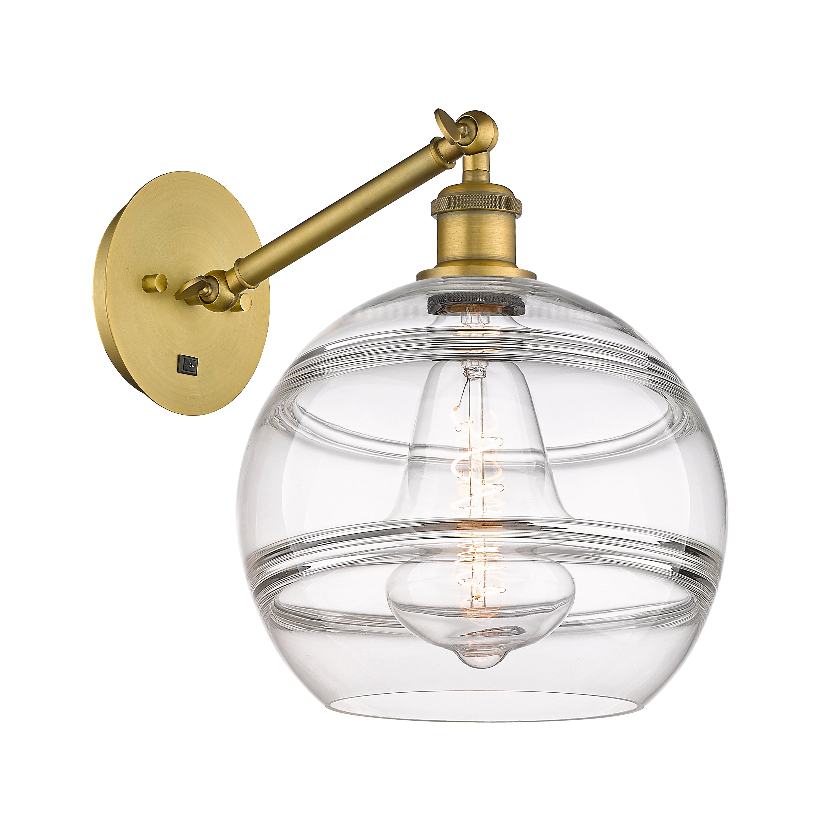 Ballston Sconce Cast Brass 15 Inch