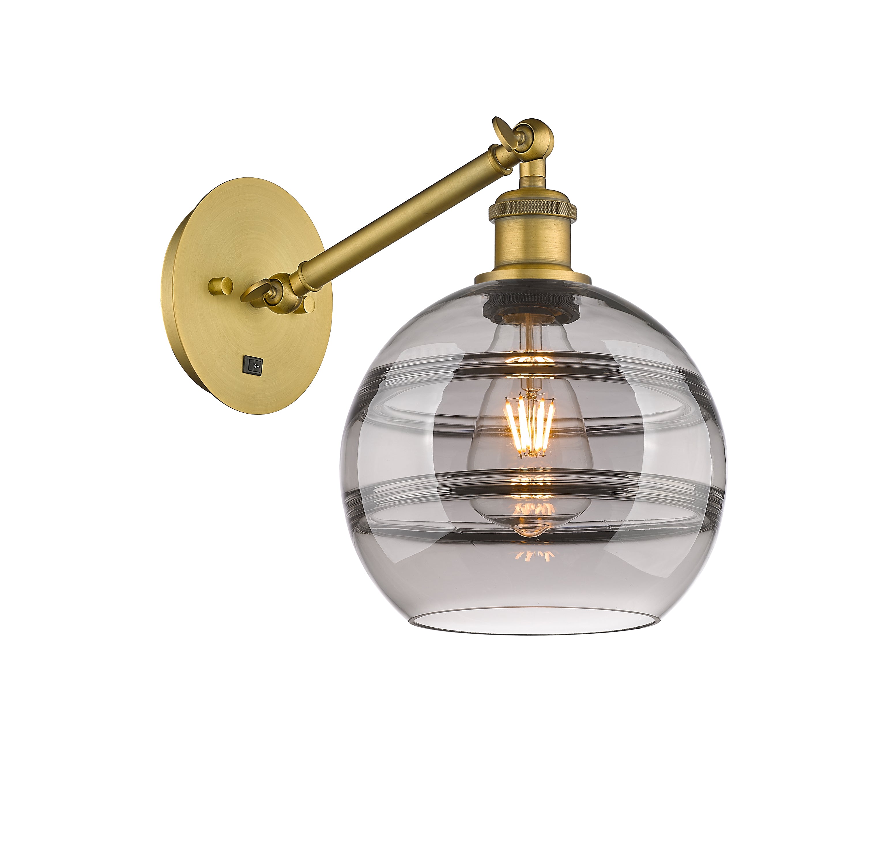 Ballston Sconce Cast Brass Art Deco