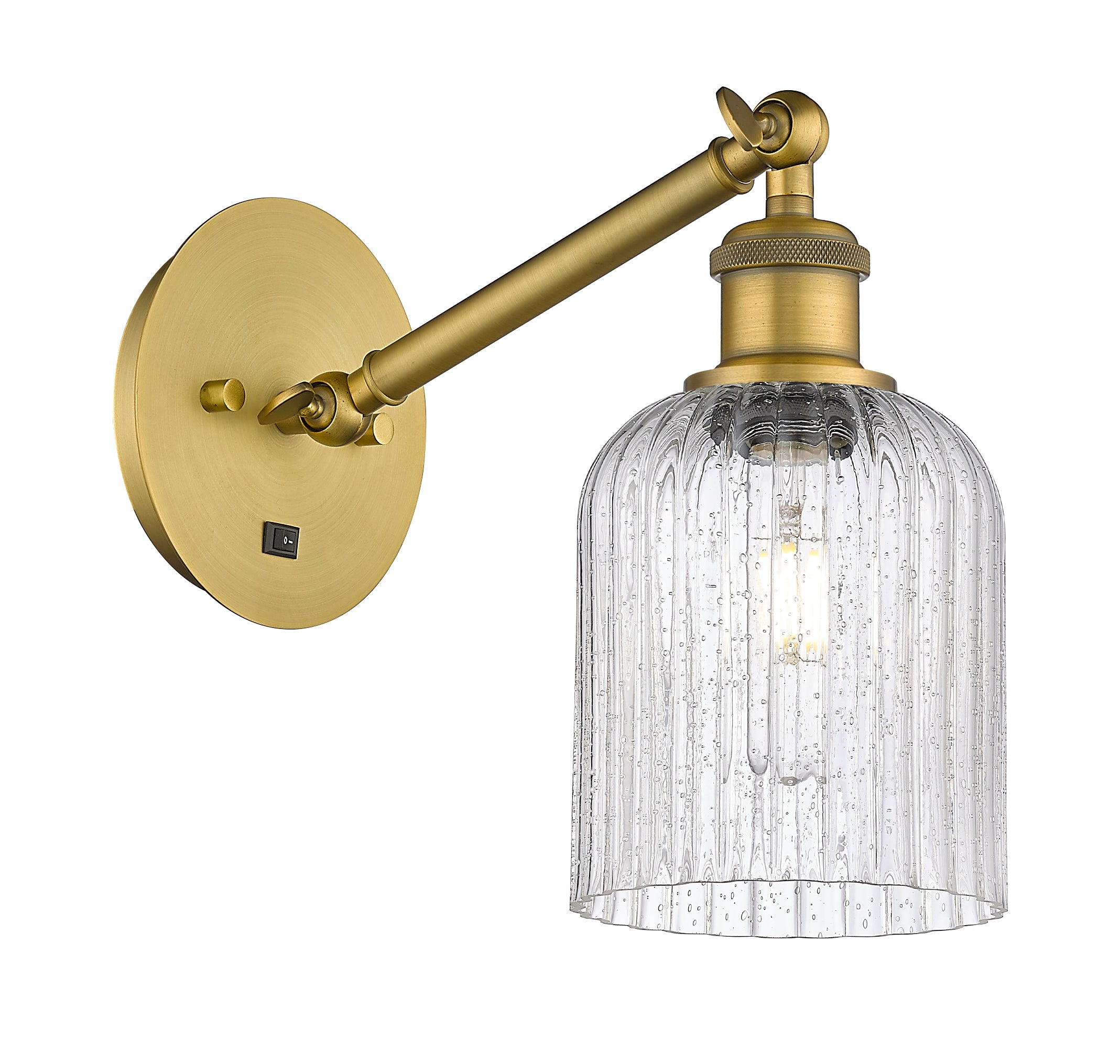 Ballston Sconce Cast Brass Finish 9.5"