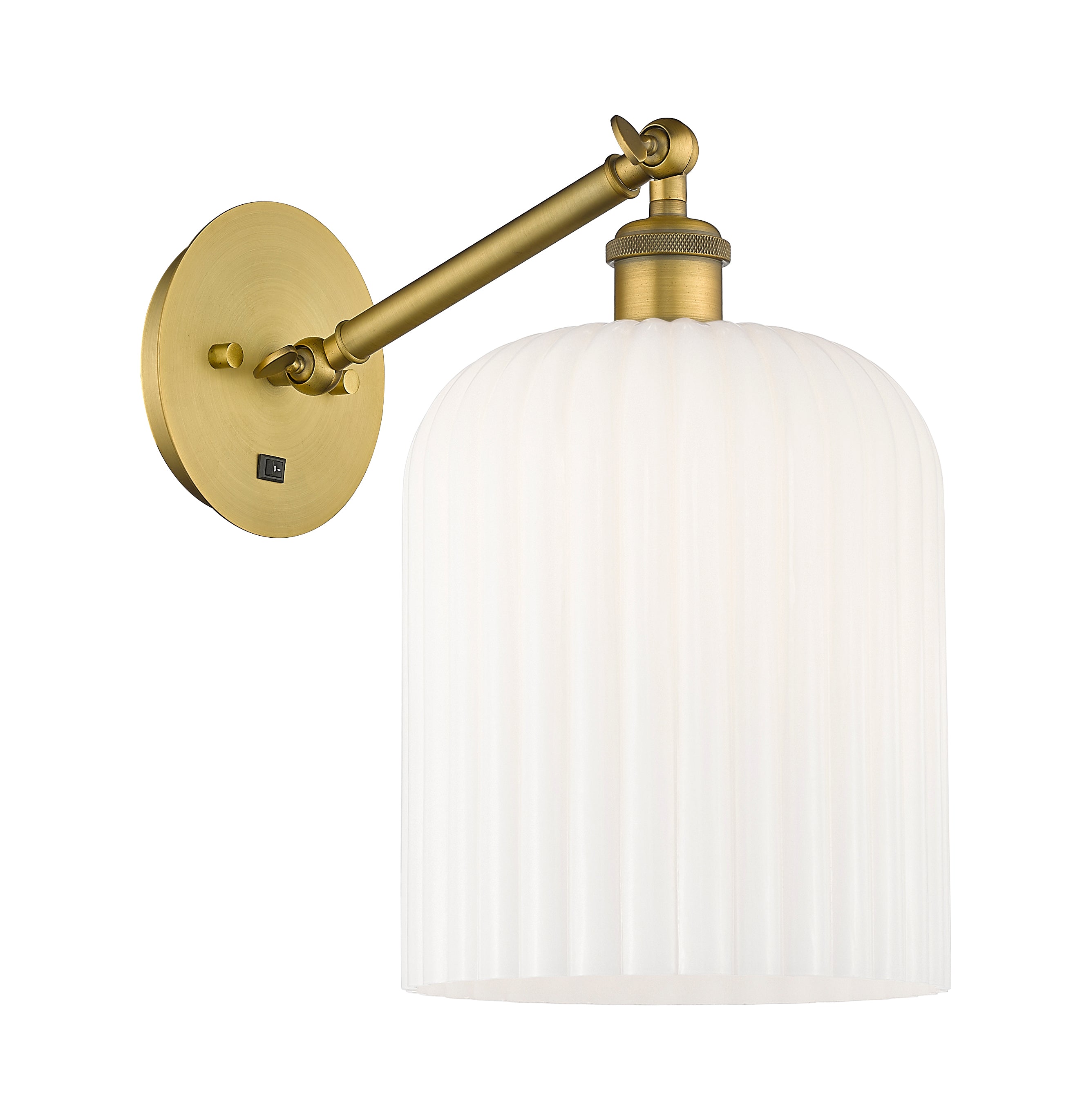 Ballston Sconce Cast Brass Art Nouveau