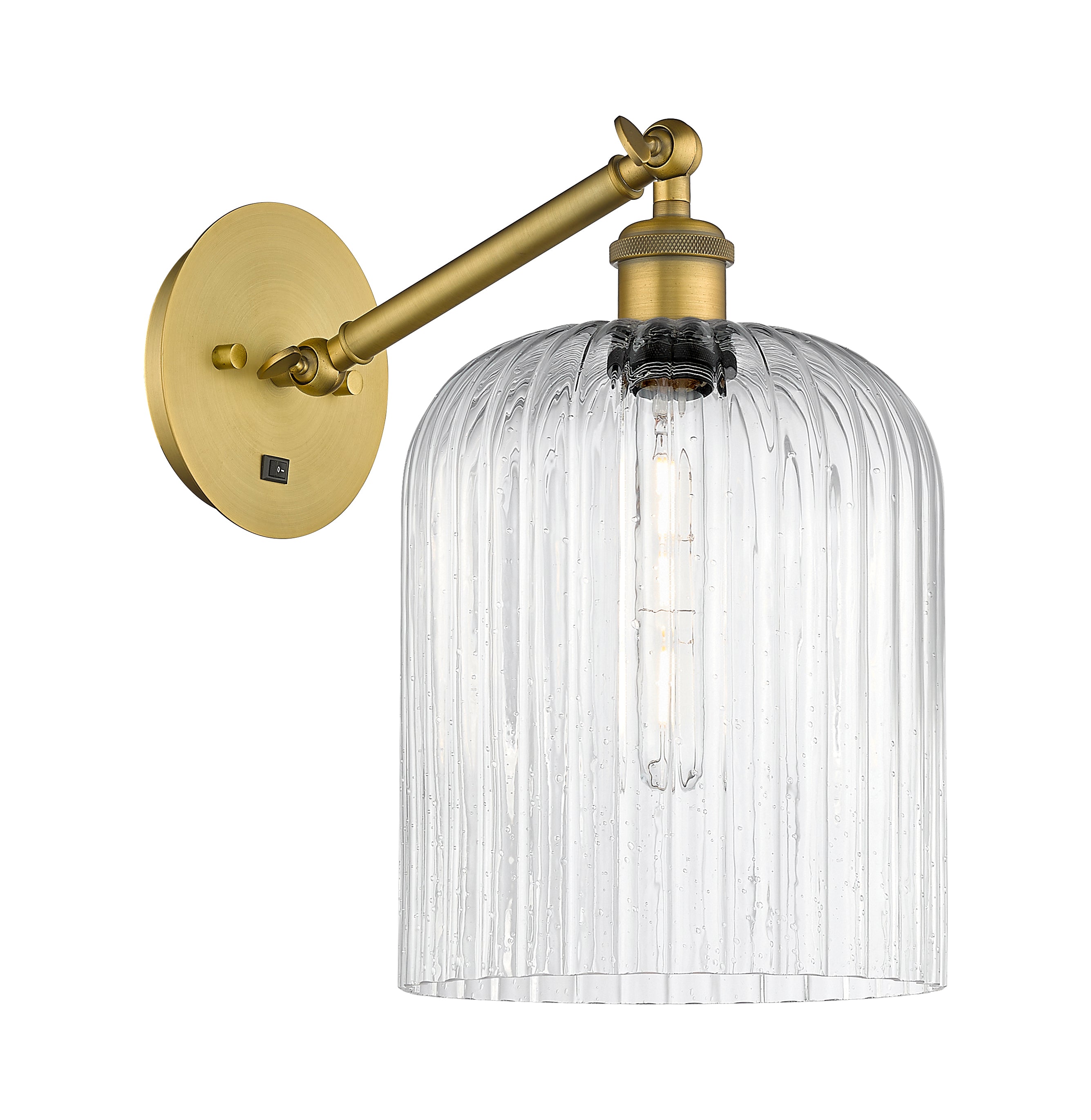 Ballston Sconce Cast Brass Art Nouveau