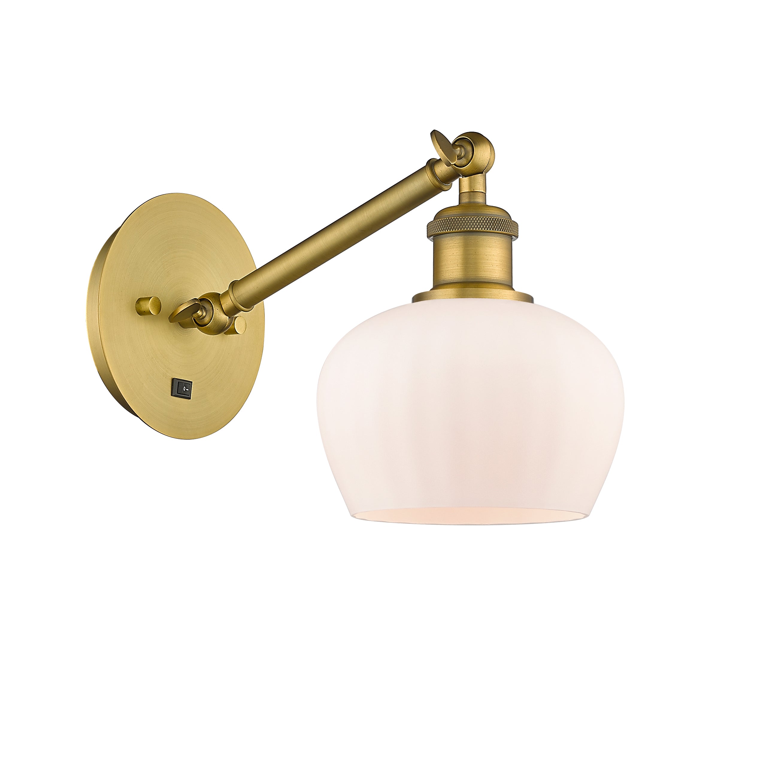 Ballston Sconce Cast Brass Fenton