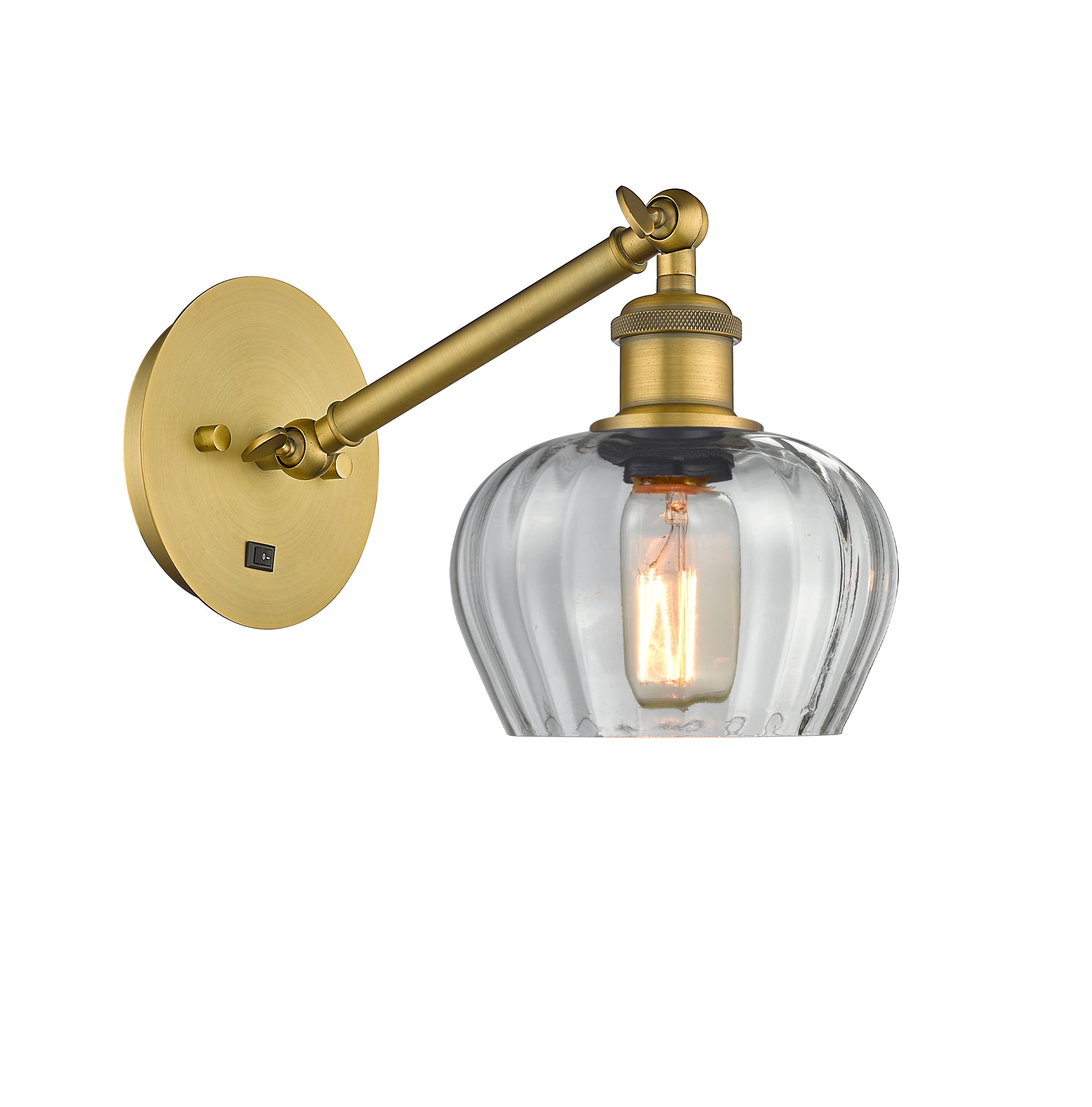 Ballston Sconce Cast Brass Fenton