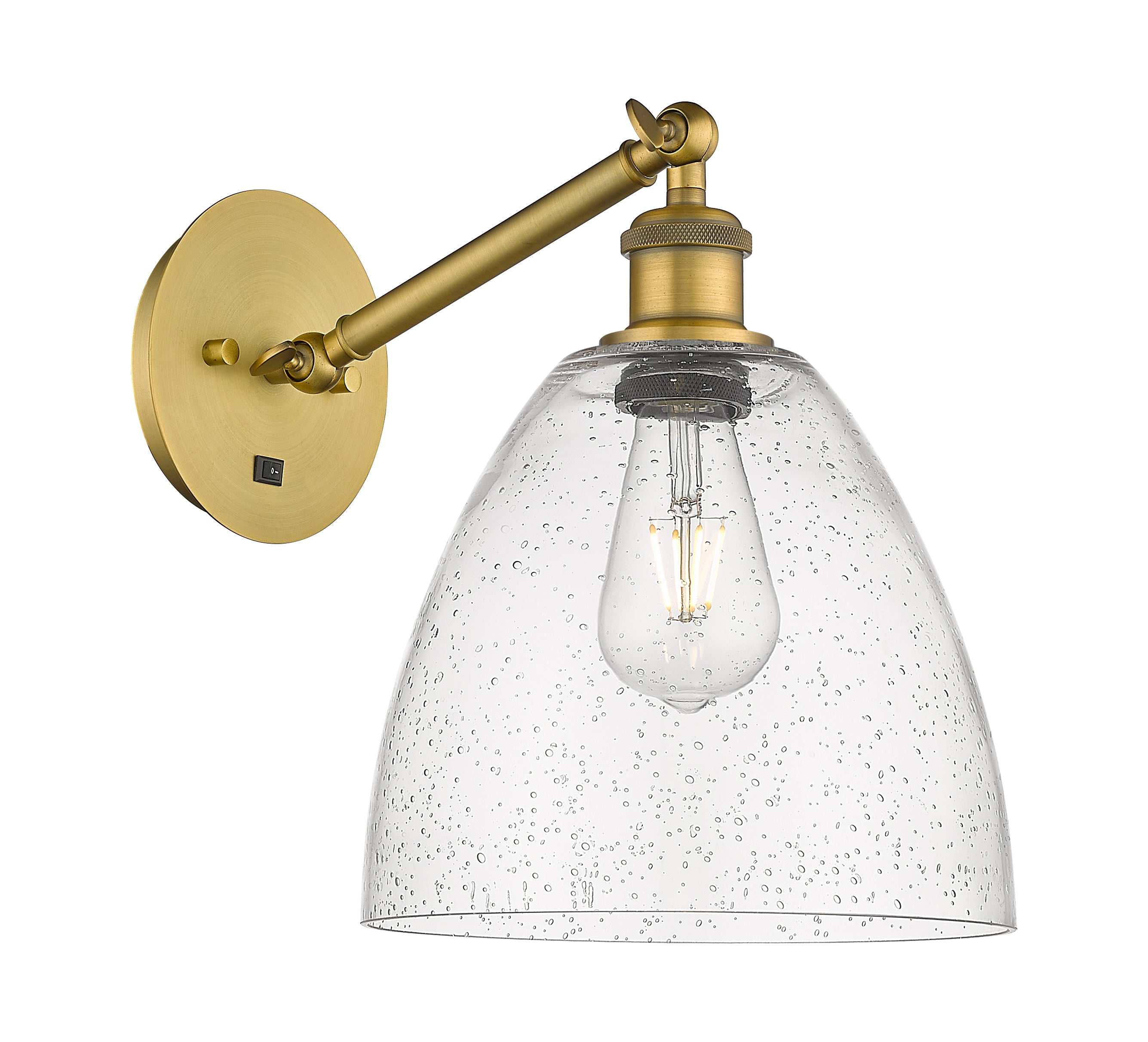 Ballston Sconce Cast Brass Finish