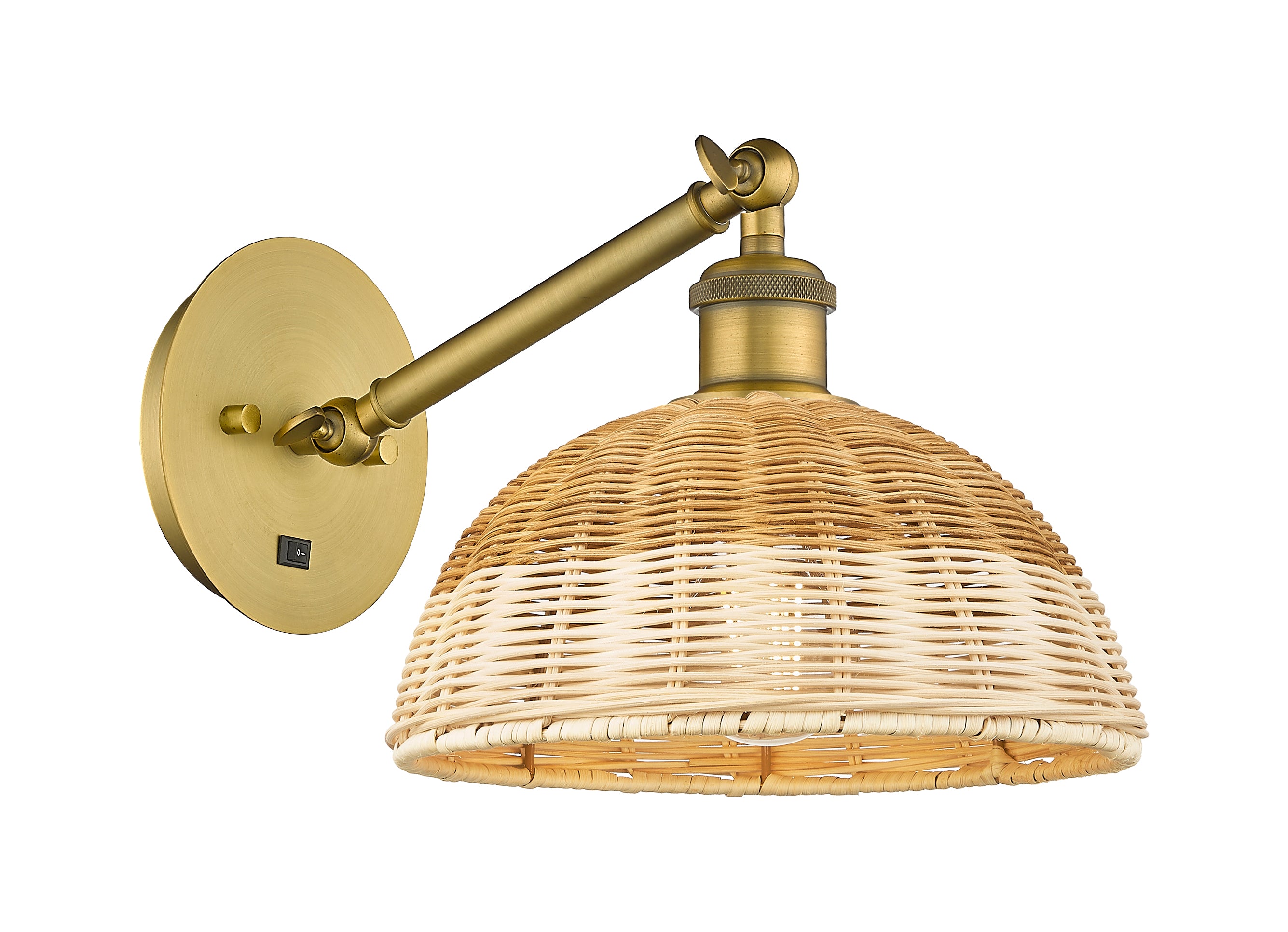 Ballston Sconce Cast Brass 9.5 Inch