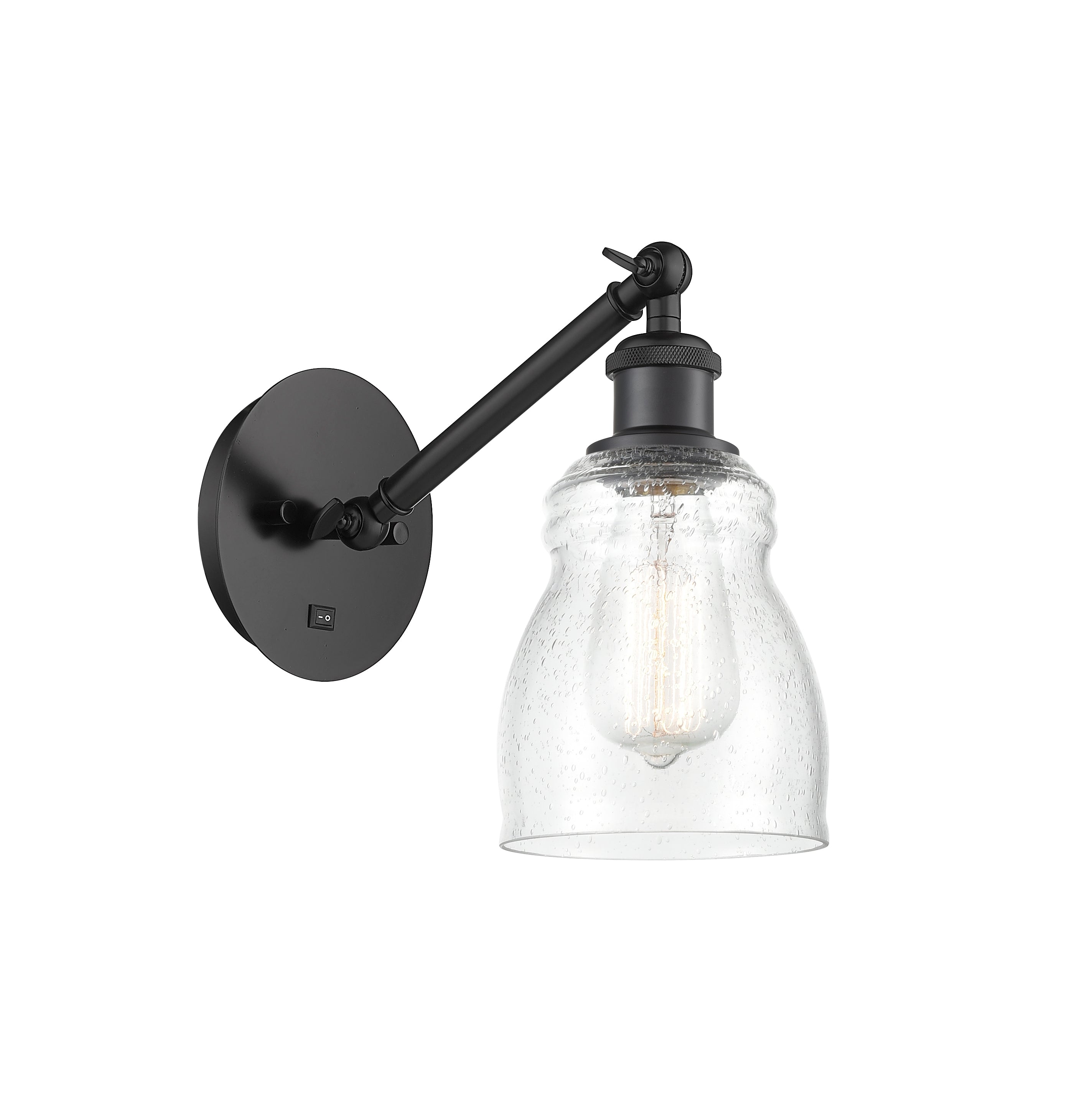 Ballston Sconce Cast Brass Glass Steel