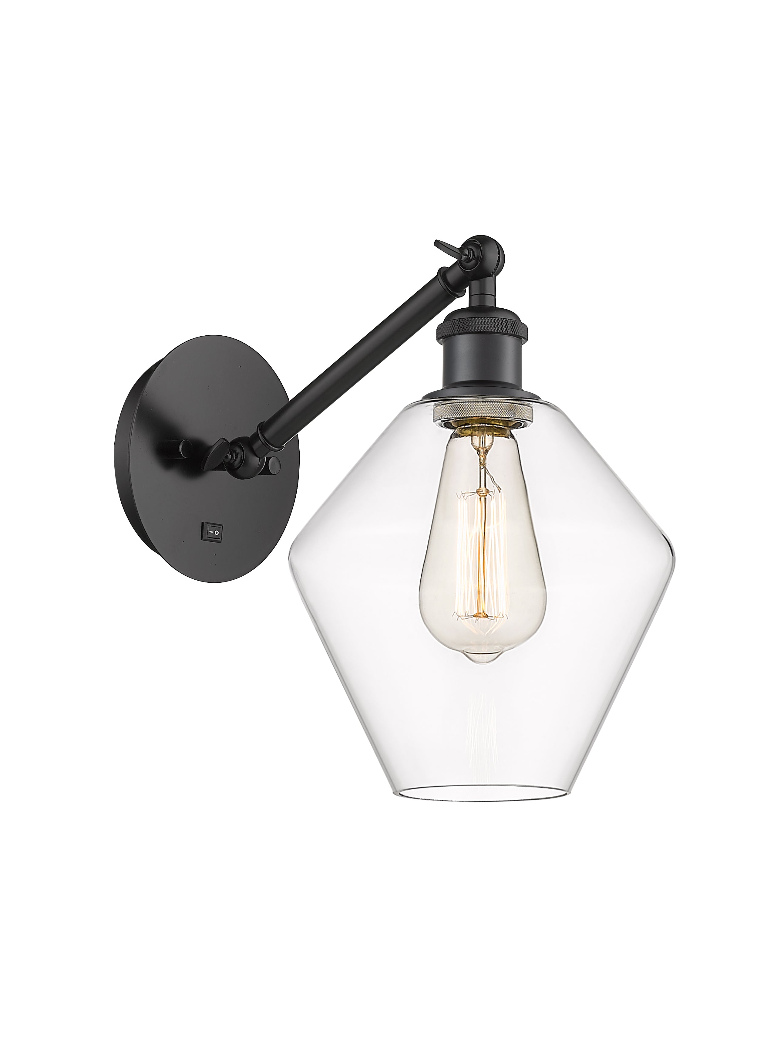 Ballston Sconce Cast Brass Glass Steel