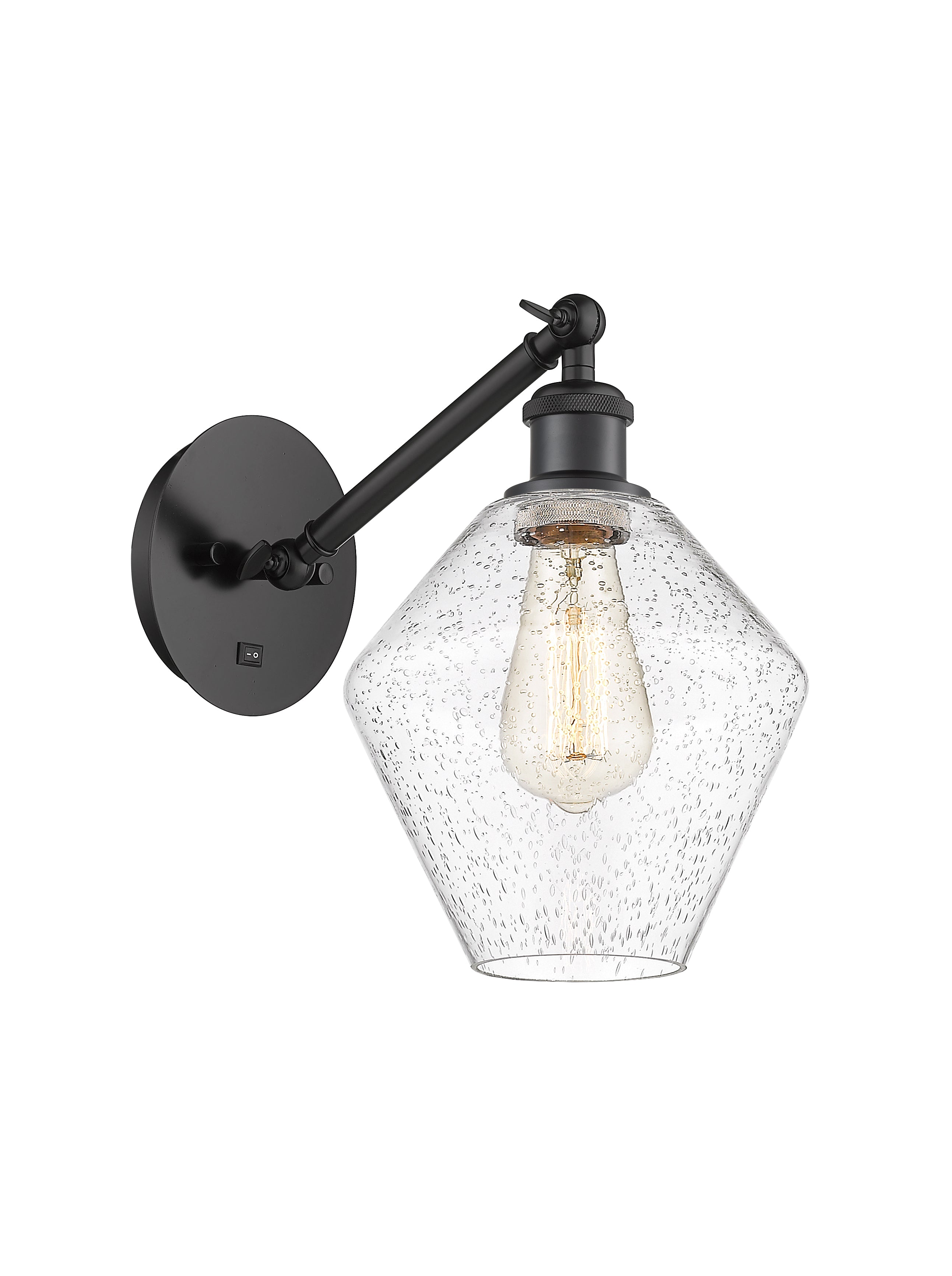 Ballston Sconce Cast Brass Glass Steel