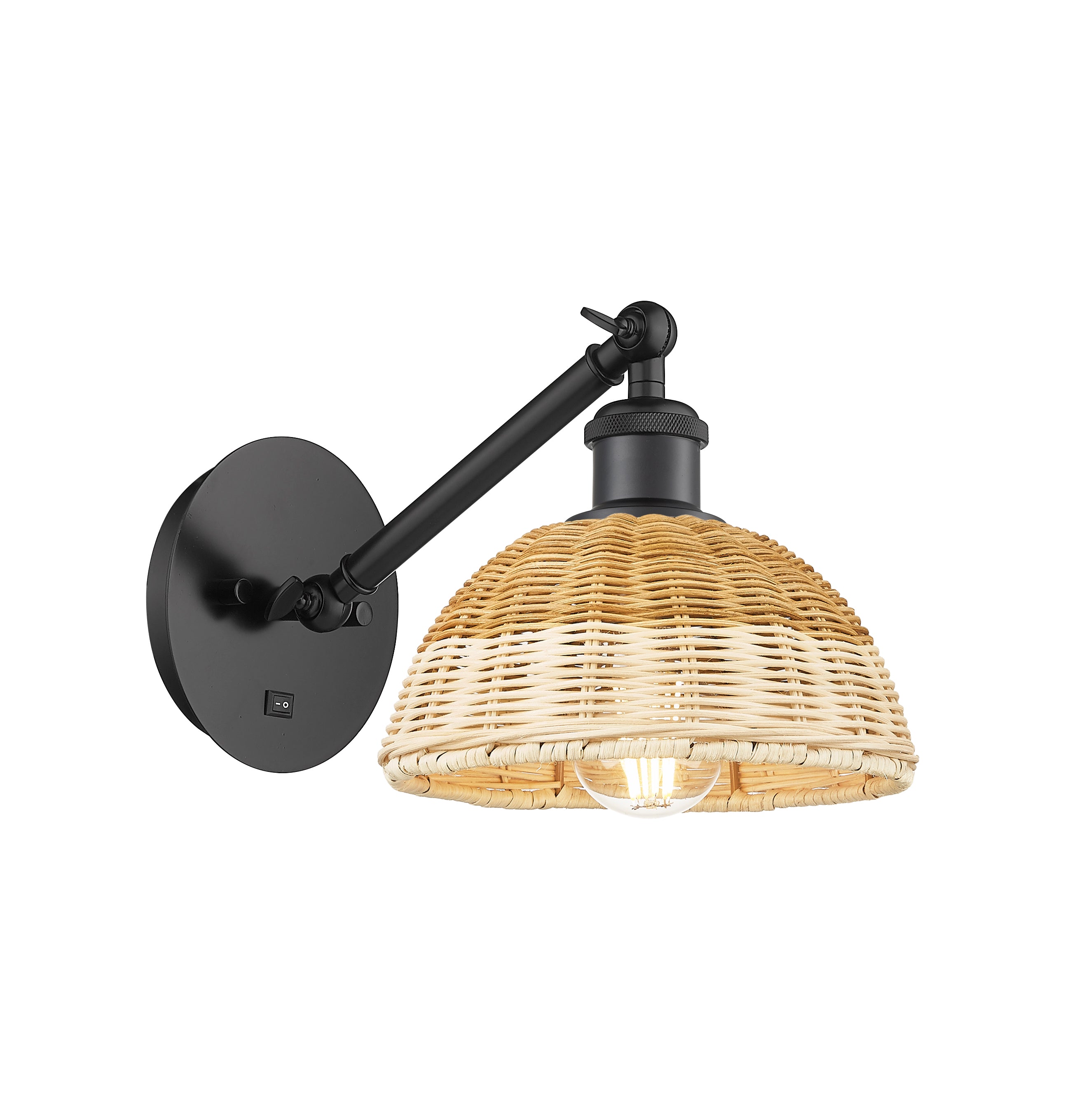 Ballston Sconce Cast Brass 9 Inch Width