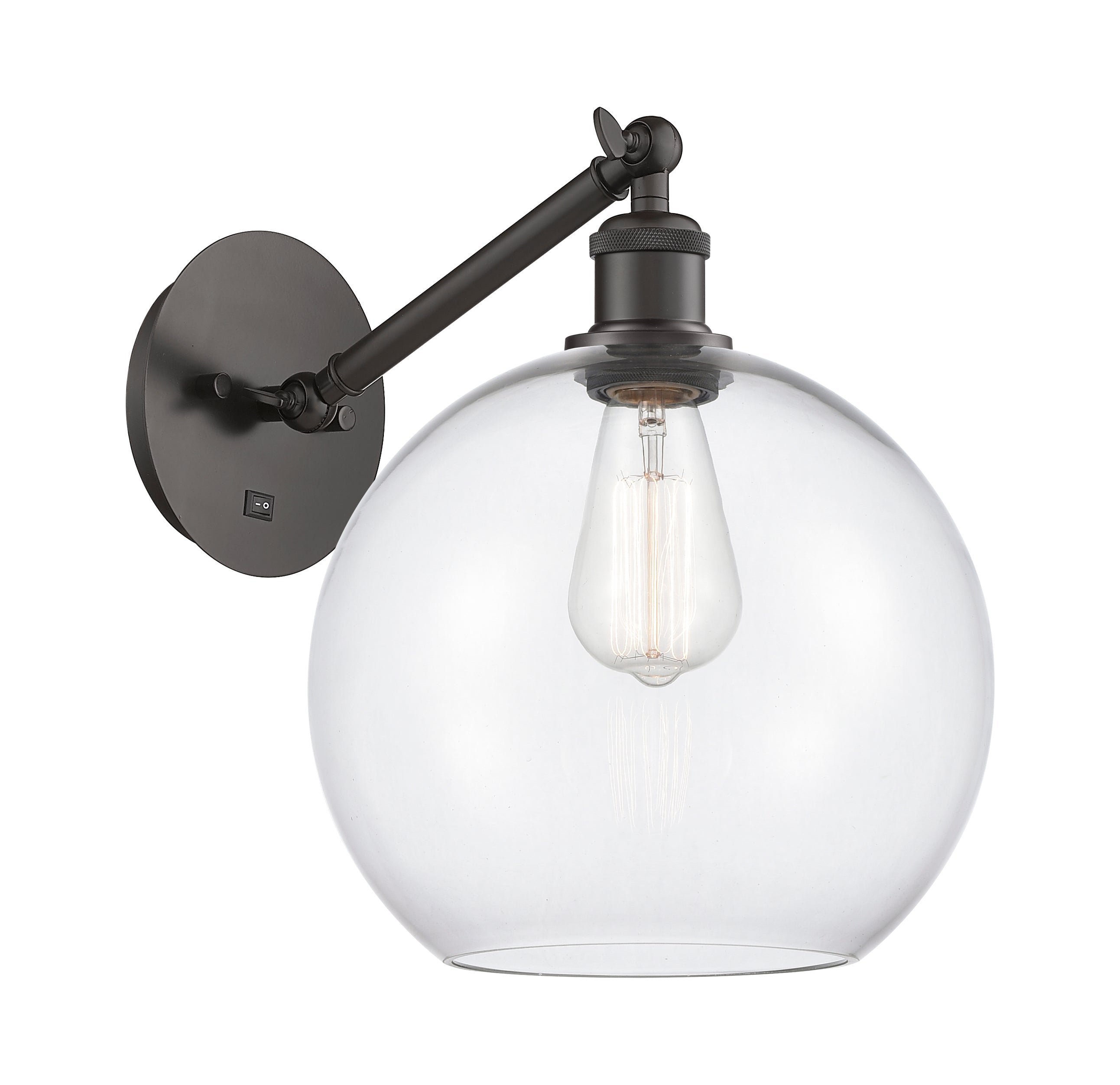Ballston Sconce Cast Brass Steel Finish
