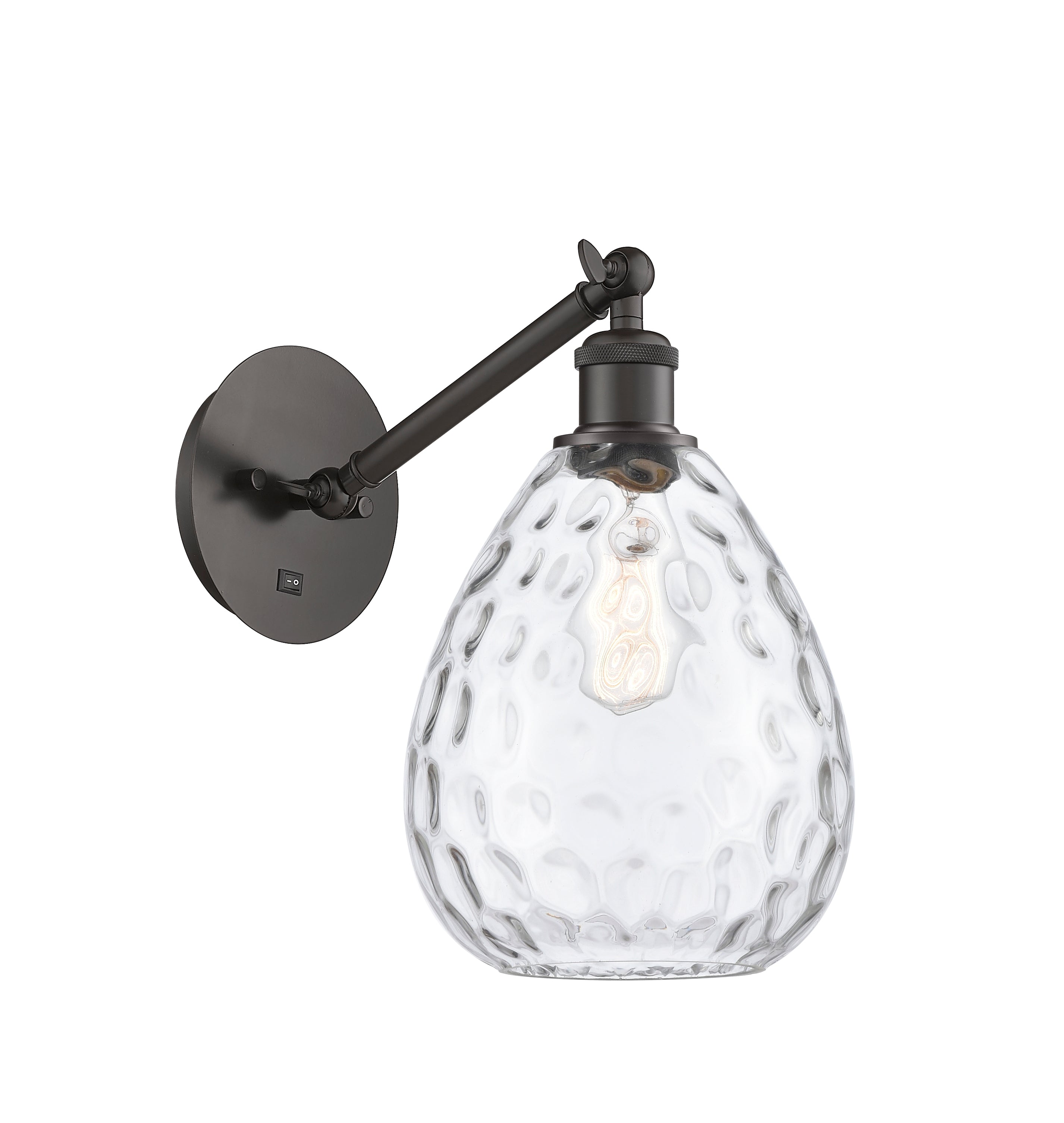 Ballston Sconce Cast Brass Glass Steel