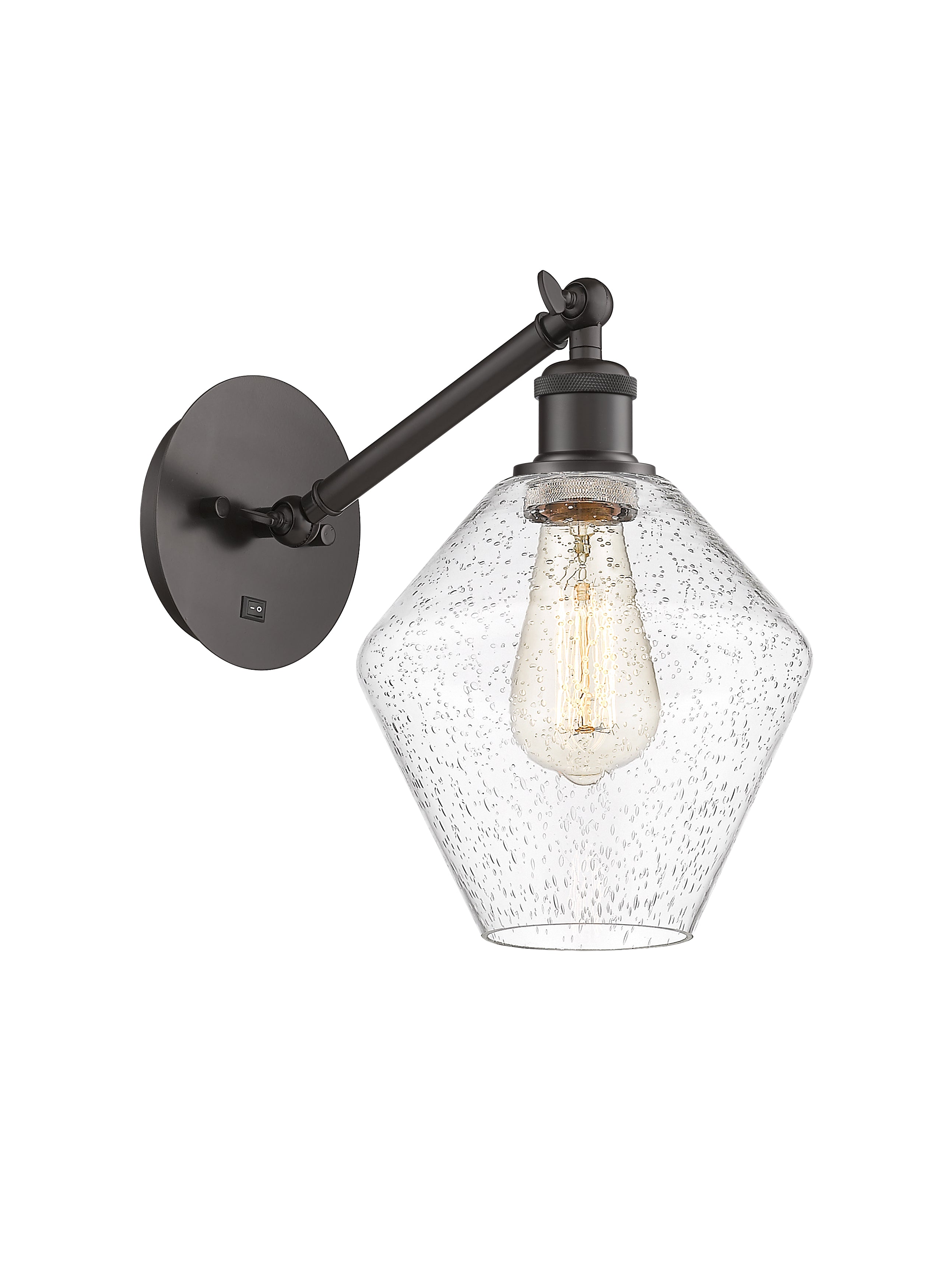 Ballston Sconce Cast Brass Glass Steel