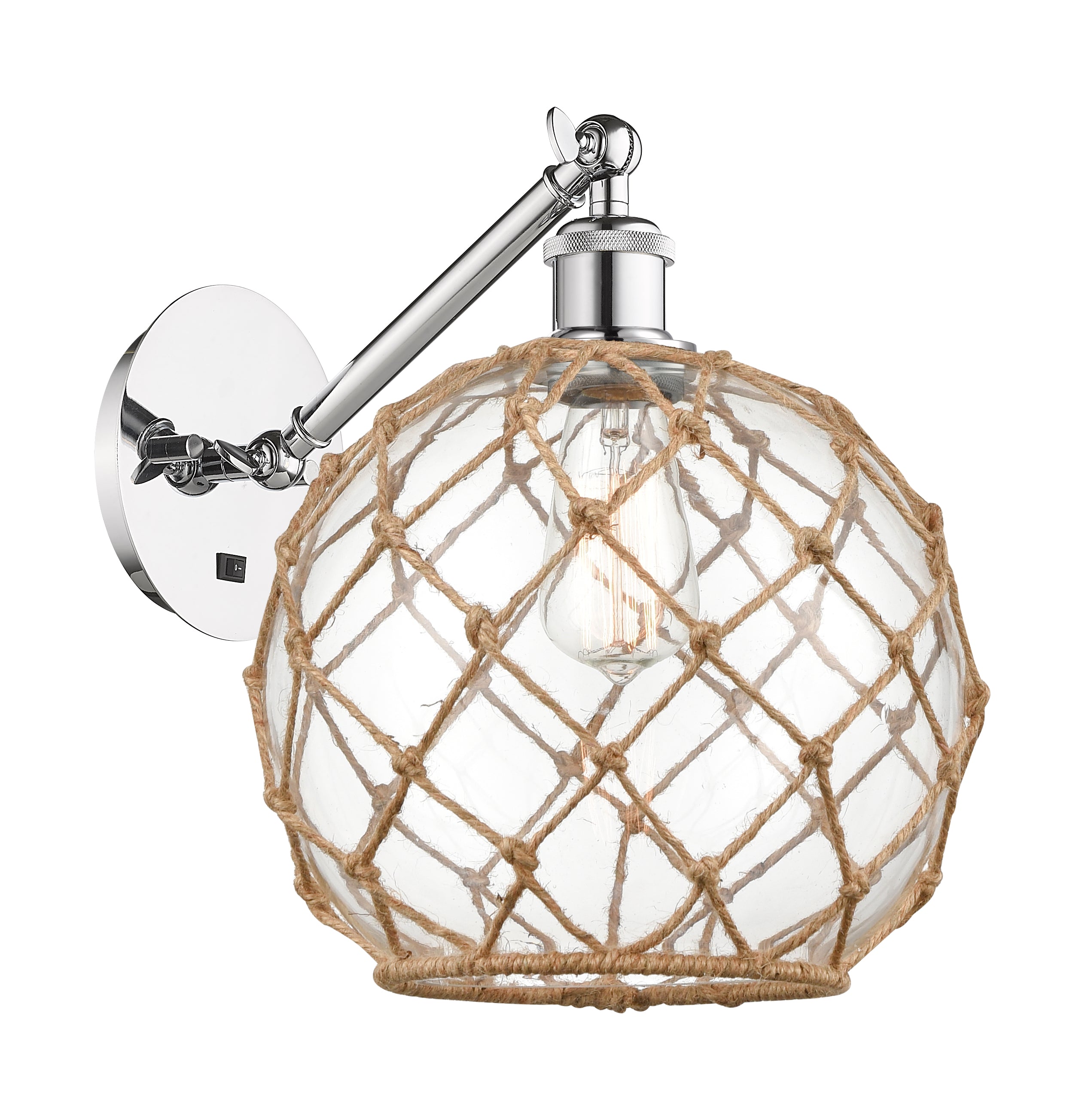 Ballston Sconce Cast Brass 12 Inch