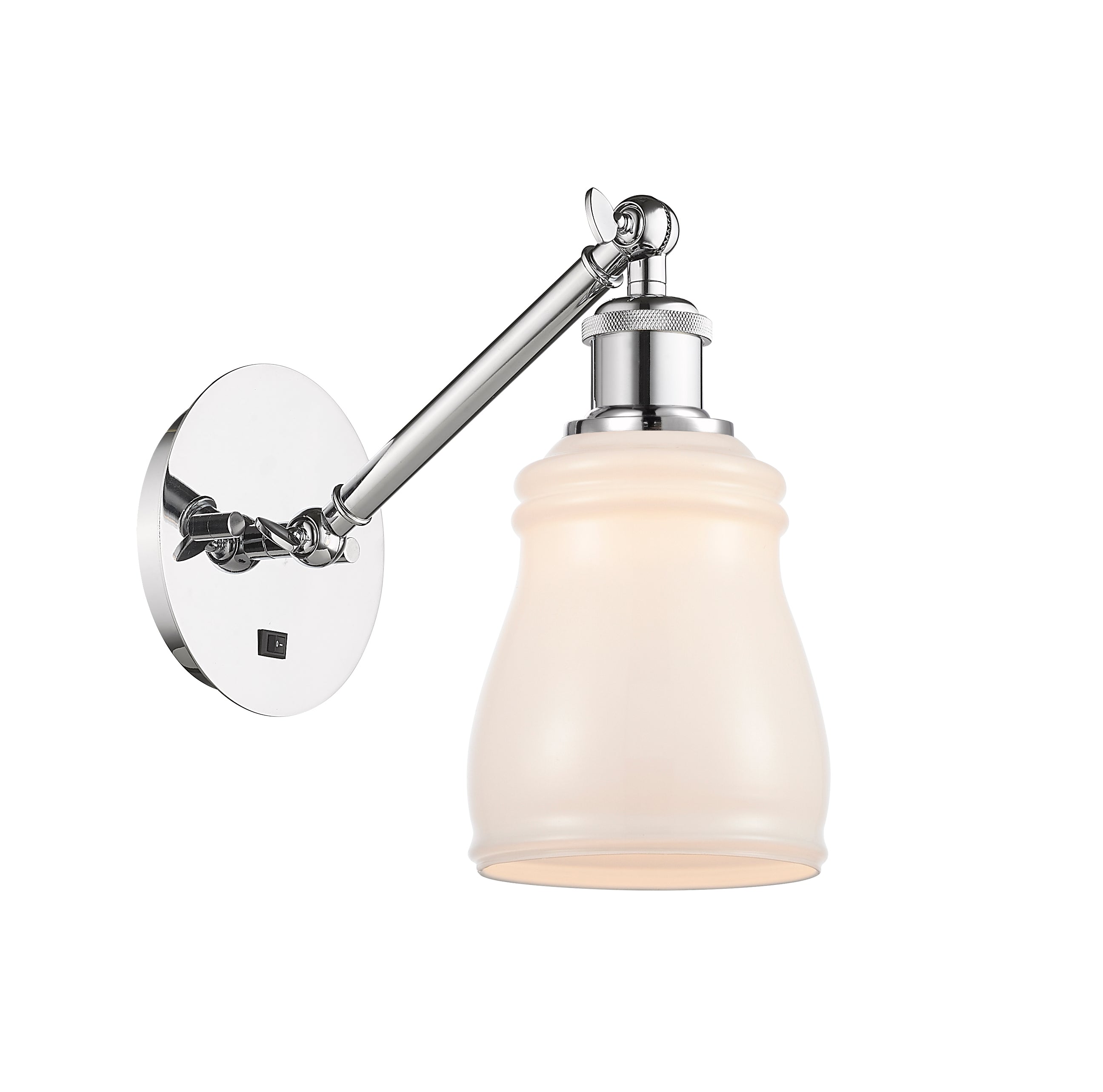 Ballston Sconce Cast Brass Glass Steel