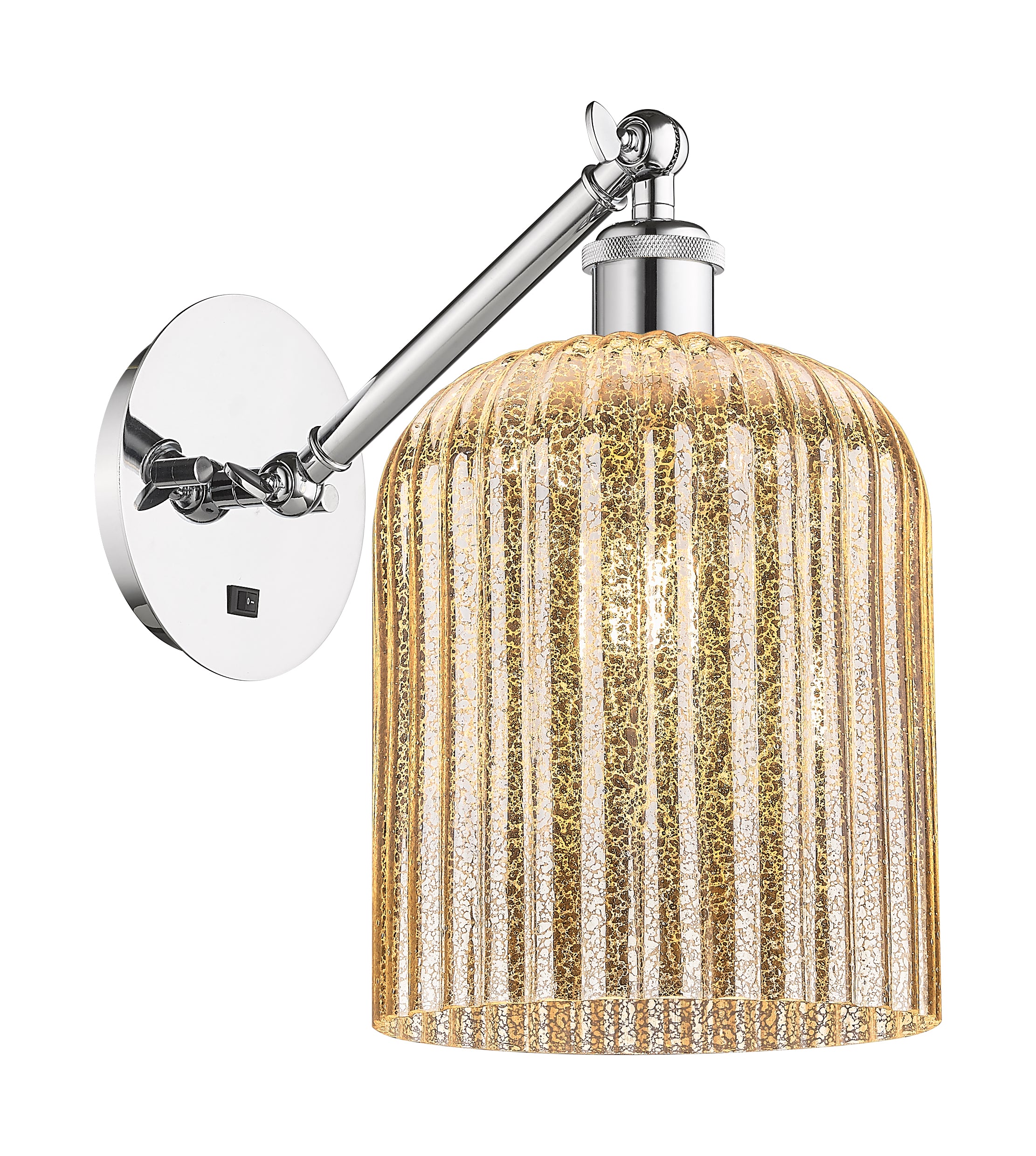 Ballston Sconce Cast Brass Art Nouveau