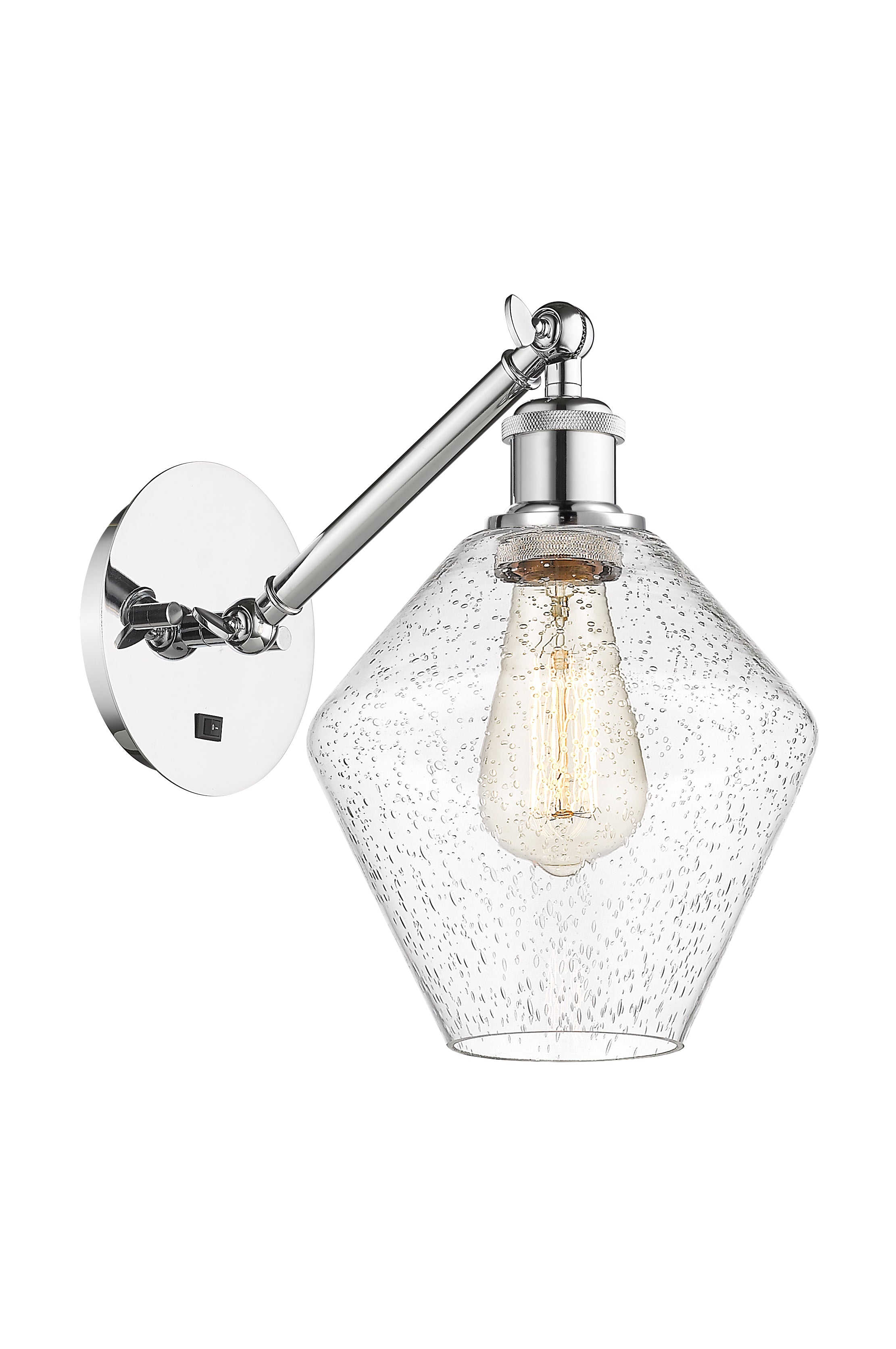 Ballston Sconce Cast Brass Glass Steel