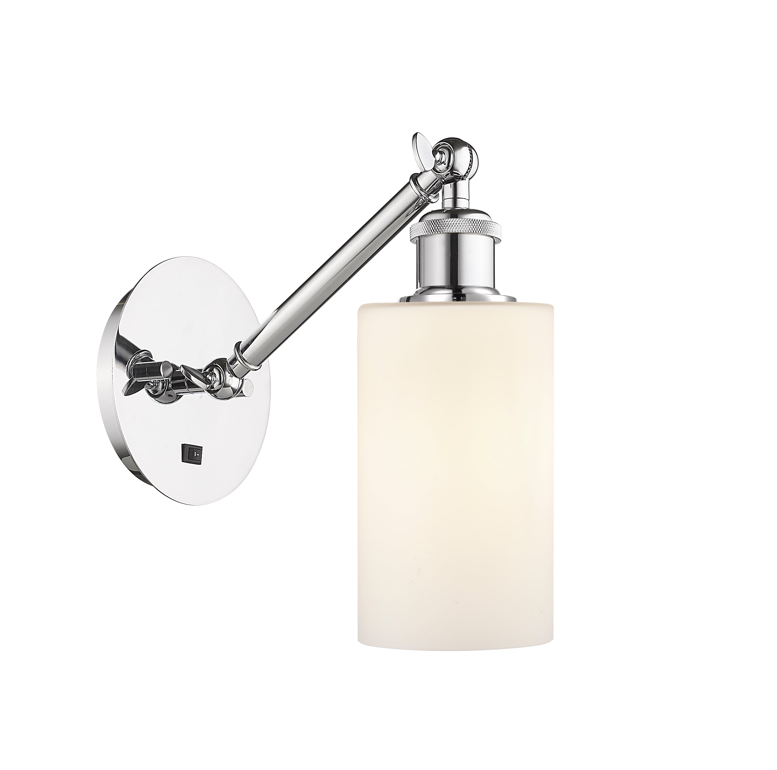Ballston Sconce Cast Brass Steel Glass