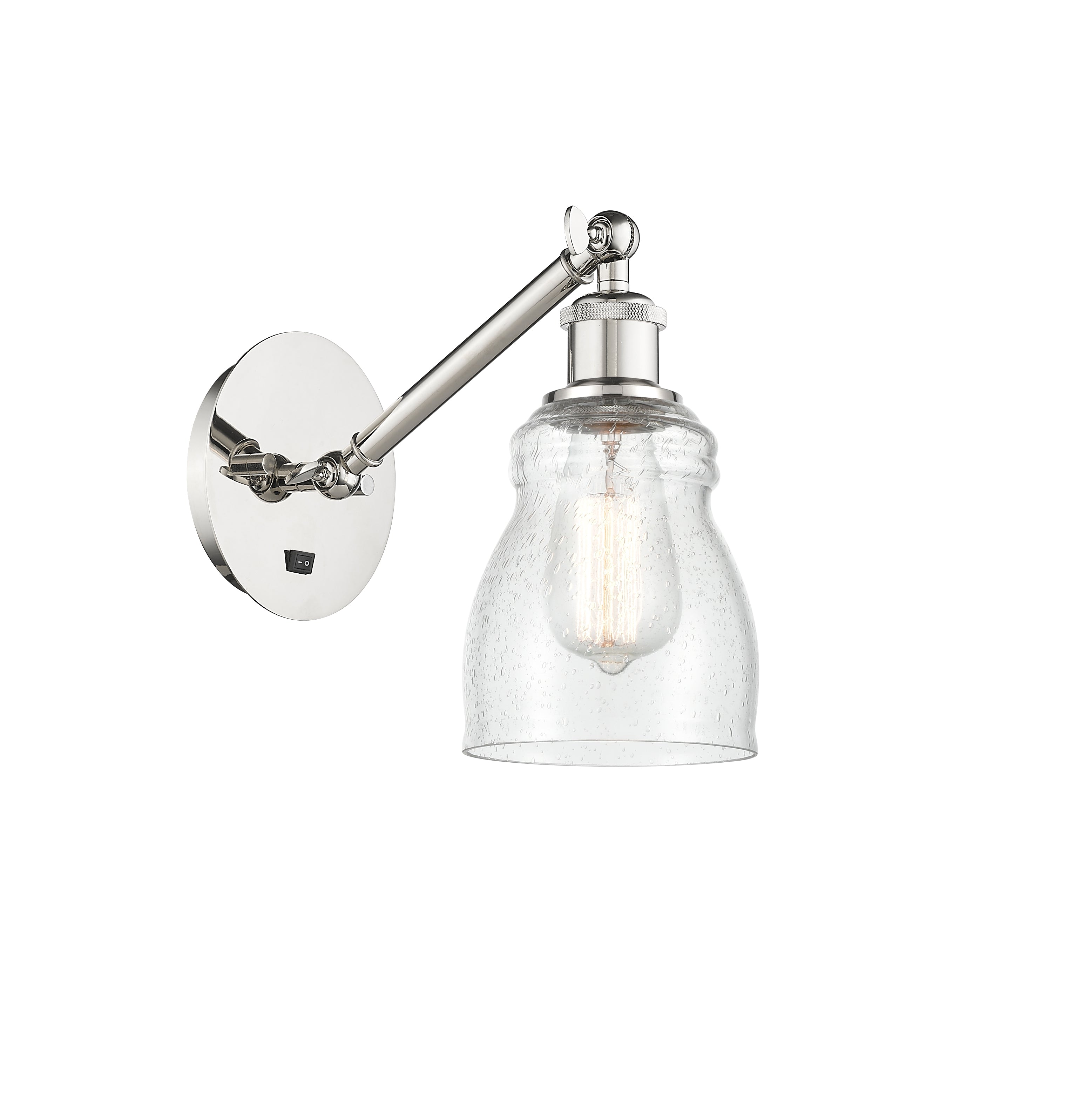Ballston Sconce Cast Brass Glass Steel