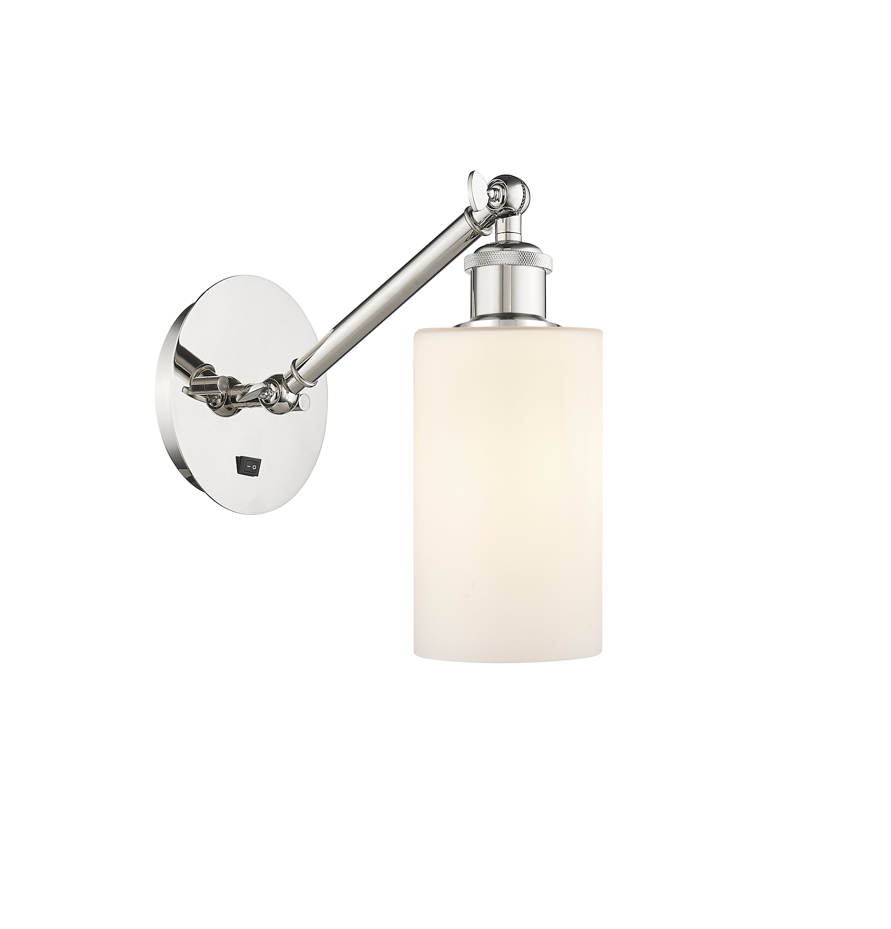 Ballston Sconce Cast Brass Steel Glass
