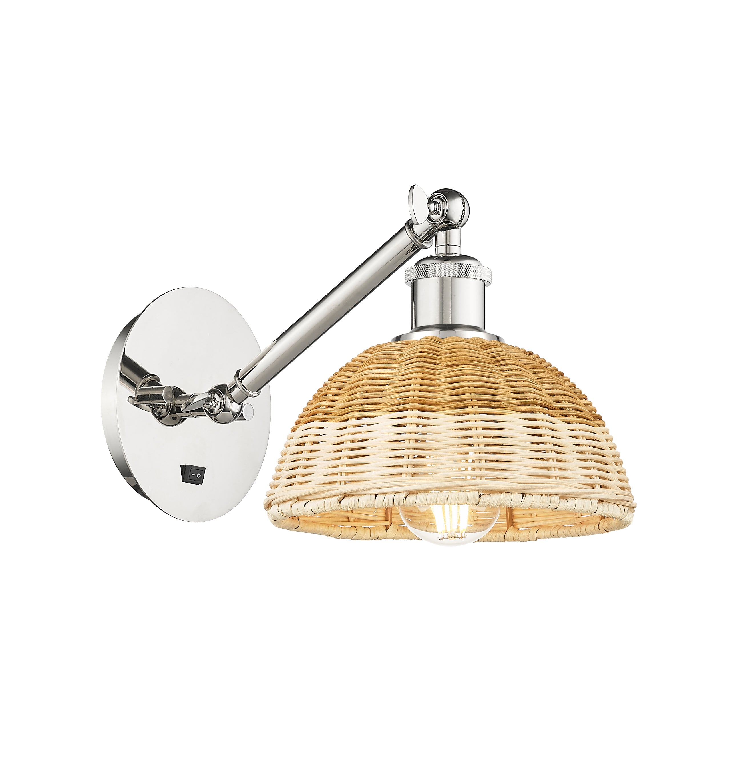 Ballston Sconce Cast Brass 9 Inch Width