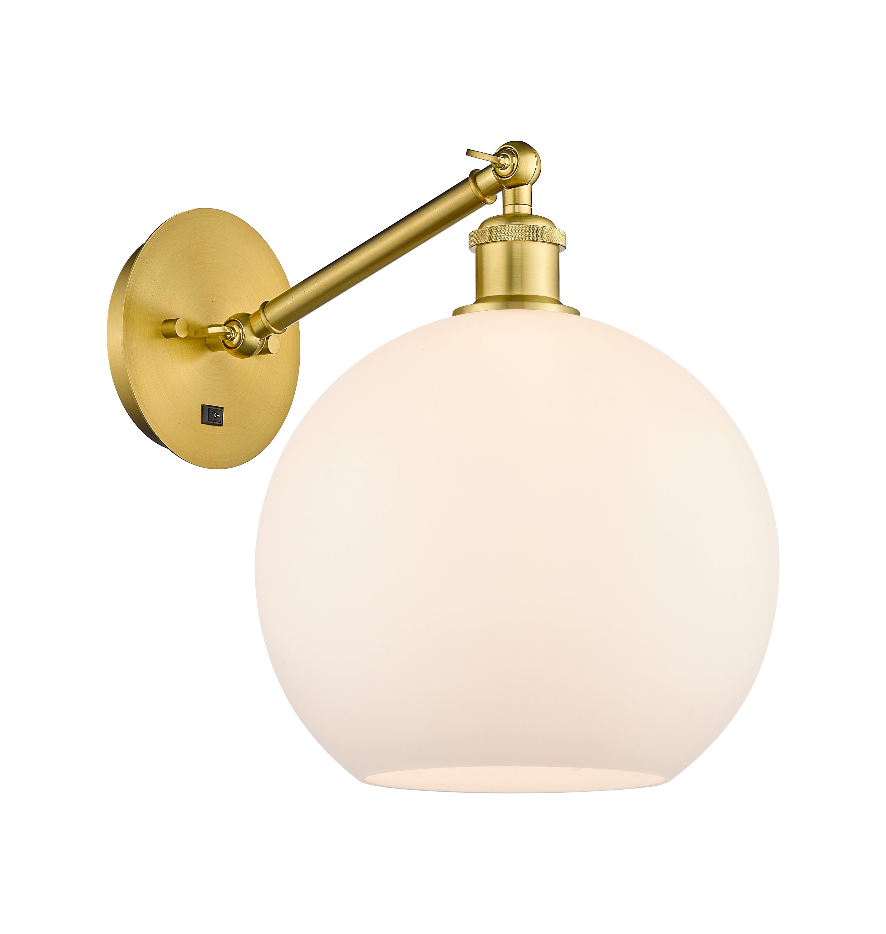 Ballston Sconce Cast Brass Steel Finish