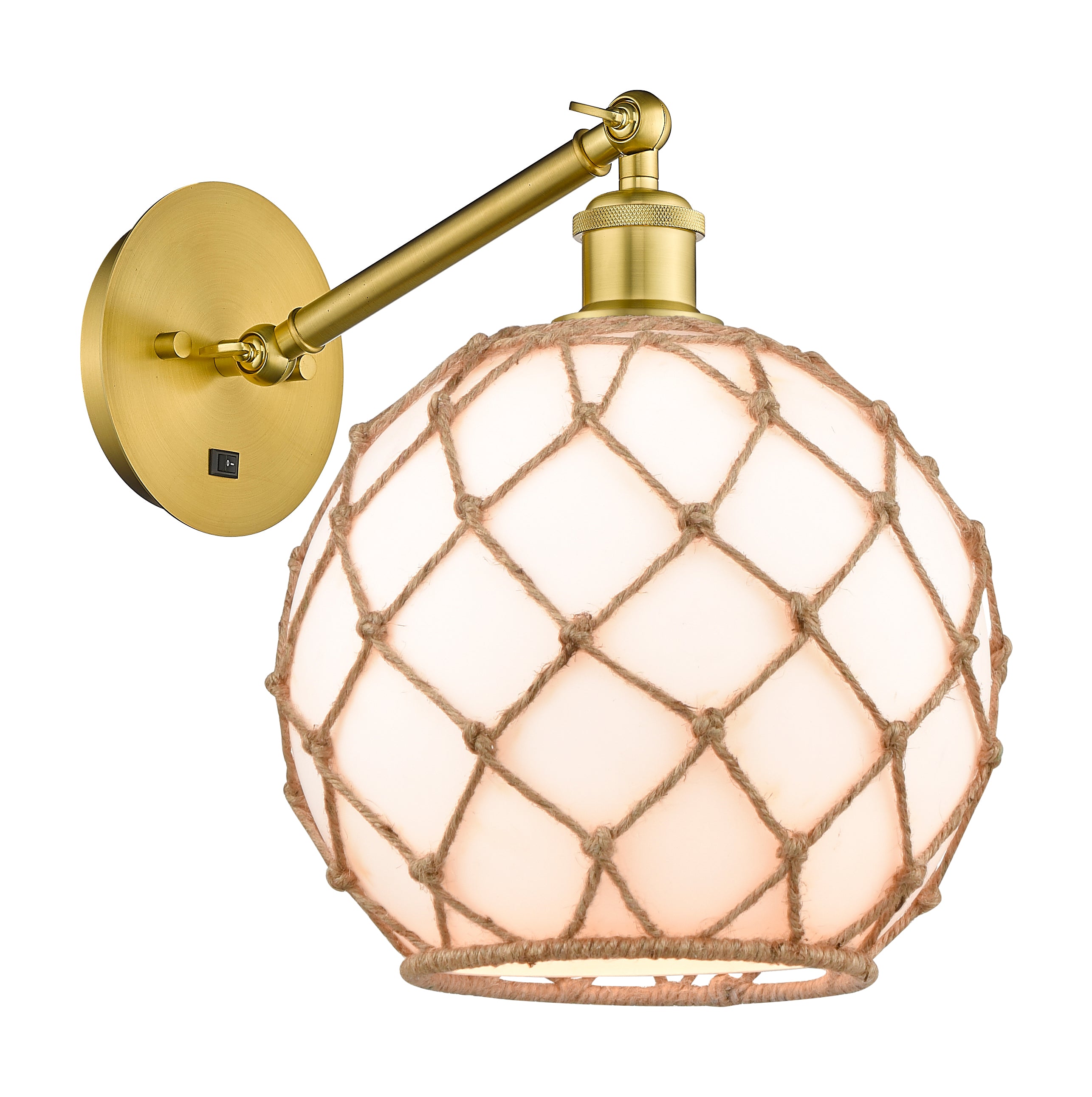 Ballston Sconce Cast Brass 12 Inch