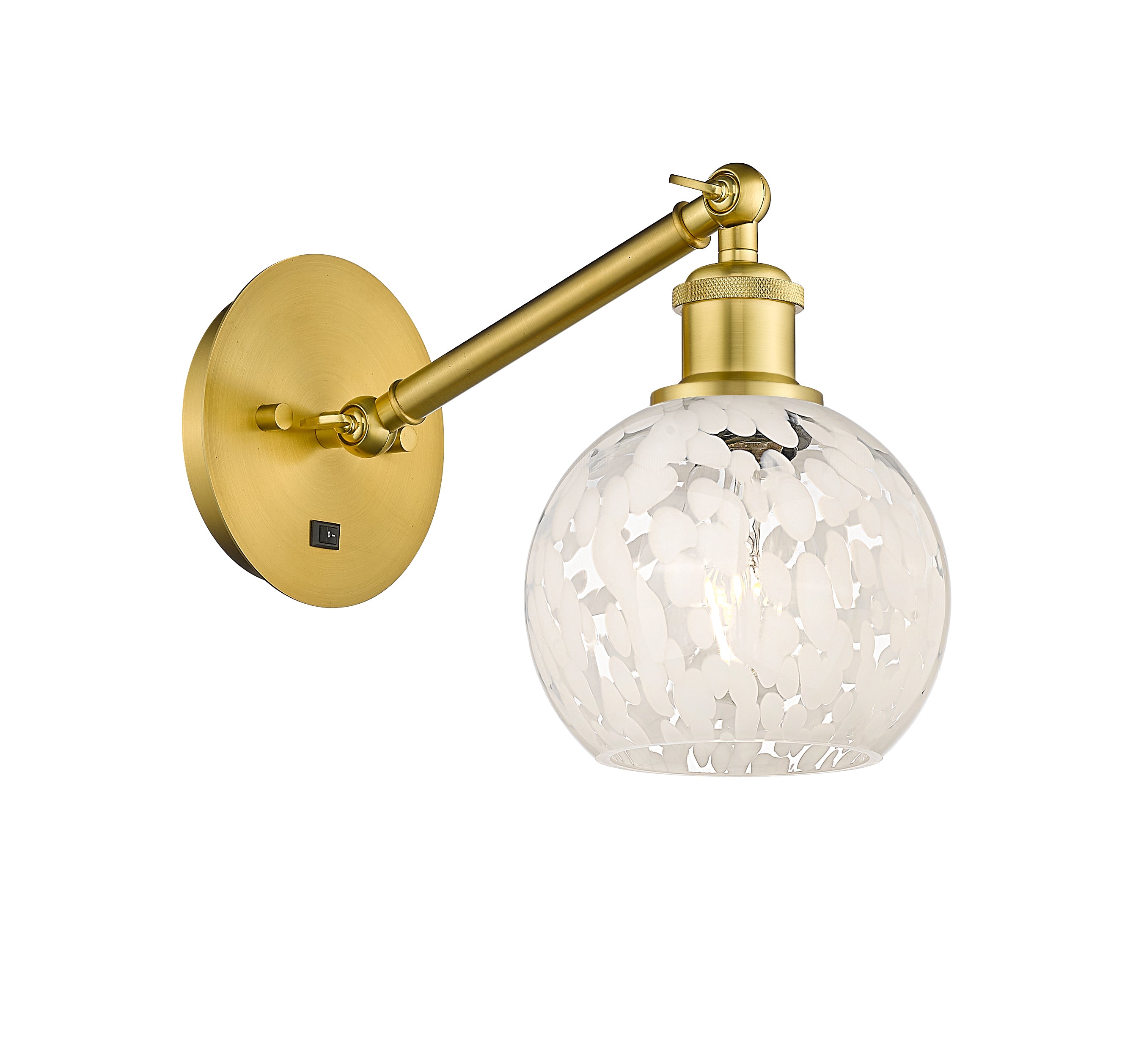 Ballston Sconce Cast Brass Steel 11.75