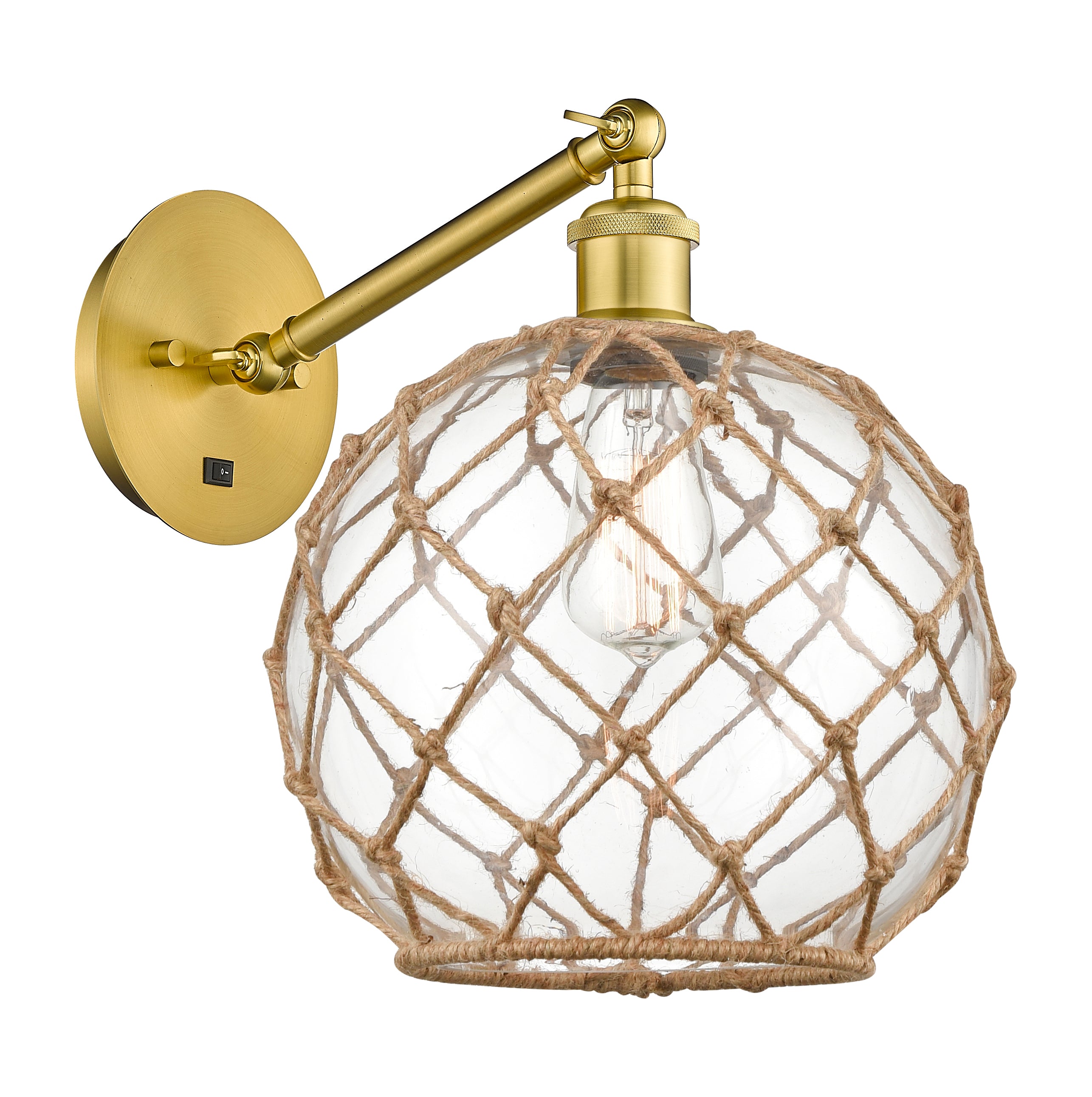 Ballston Sconce Cast Brass 12 Inch