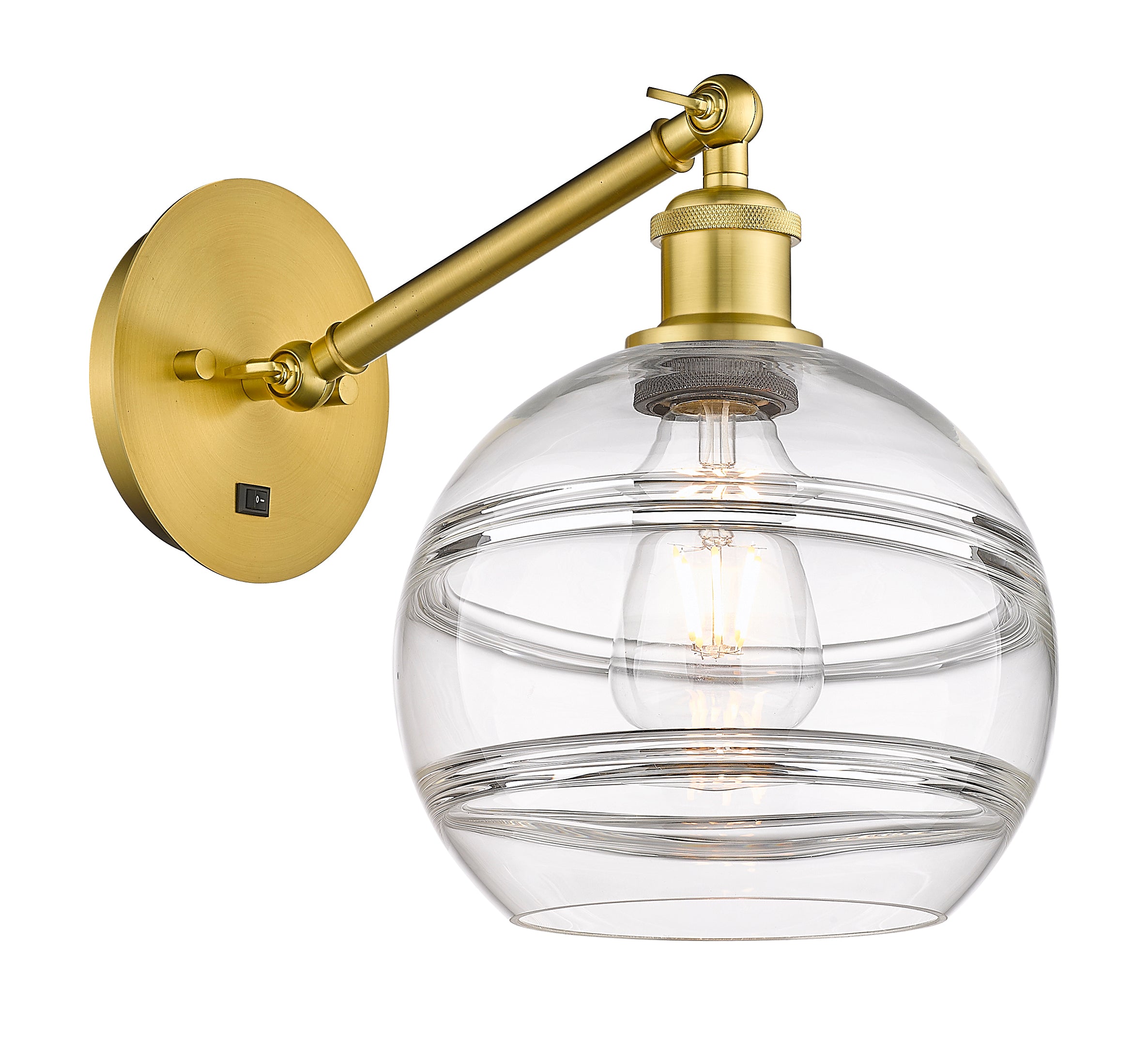 Ballston Sconce Cast Brass Art Deco