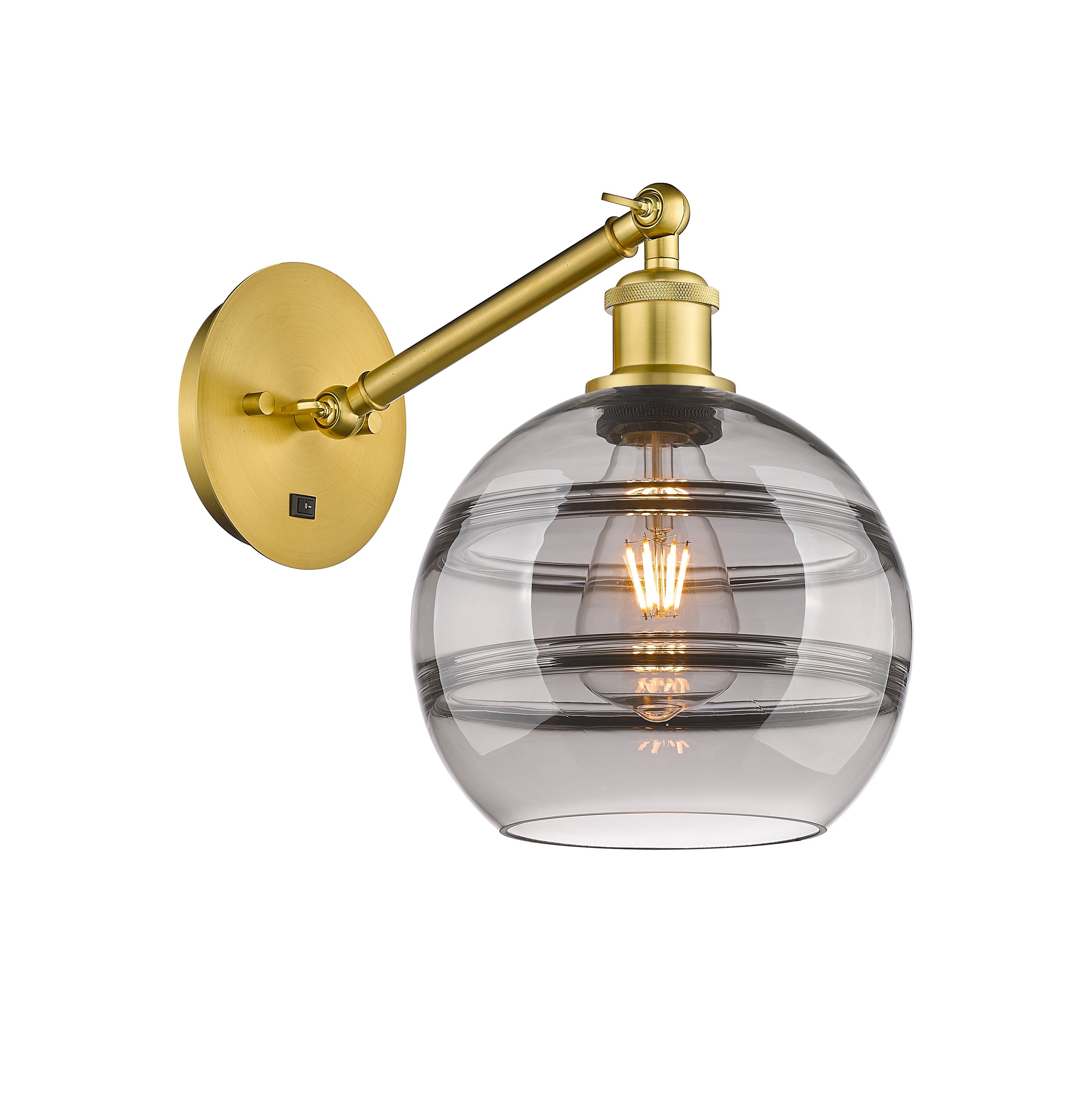Ballston Sconce Cast Brass Art Deco