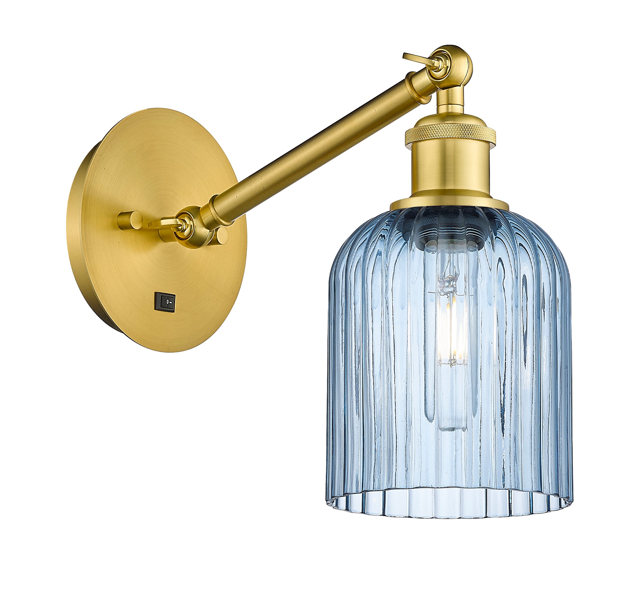 Ballston Sconce Cast Brass Finish 9.5"