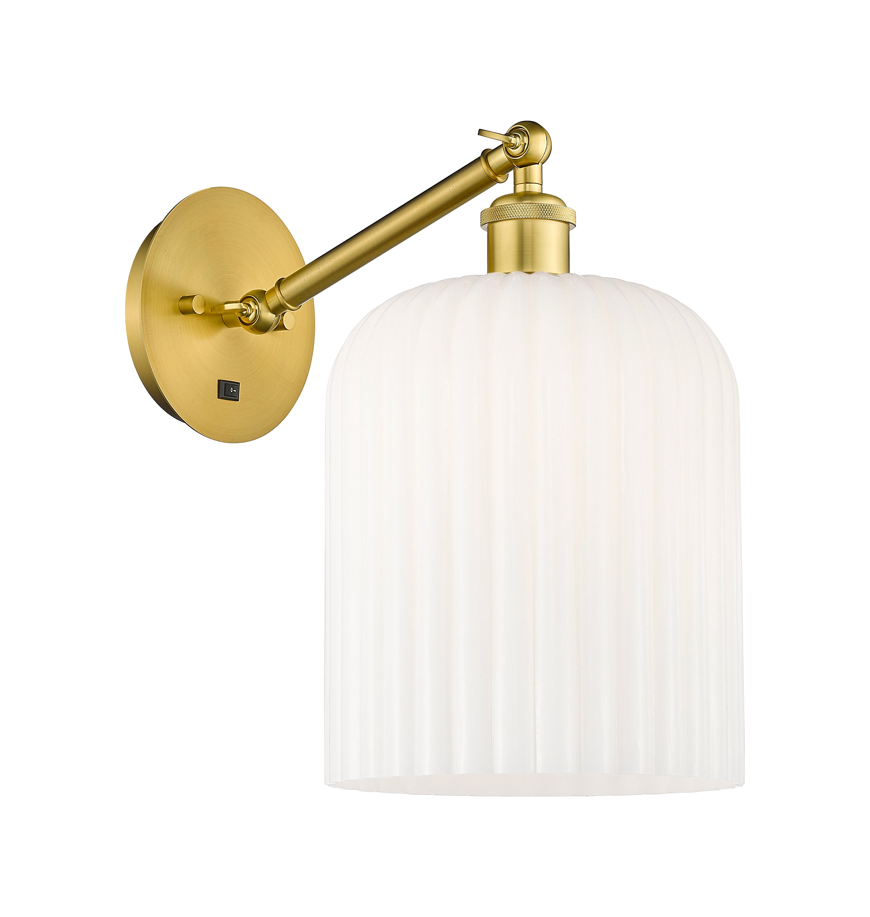 Ballston Sconce Cast Brass Art Nouveau