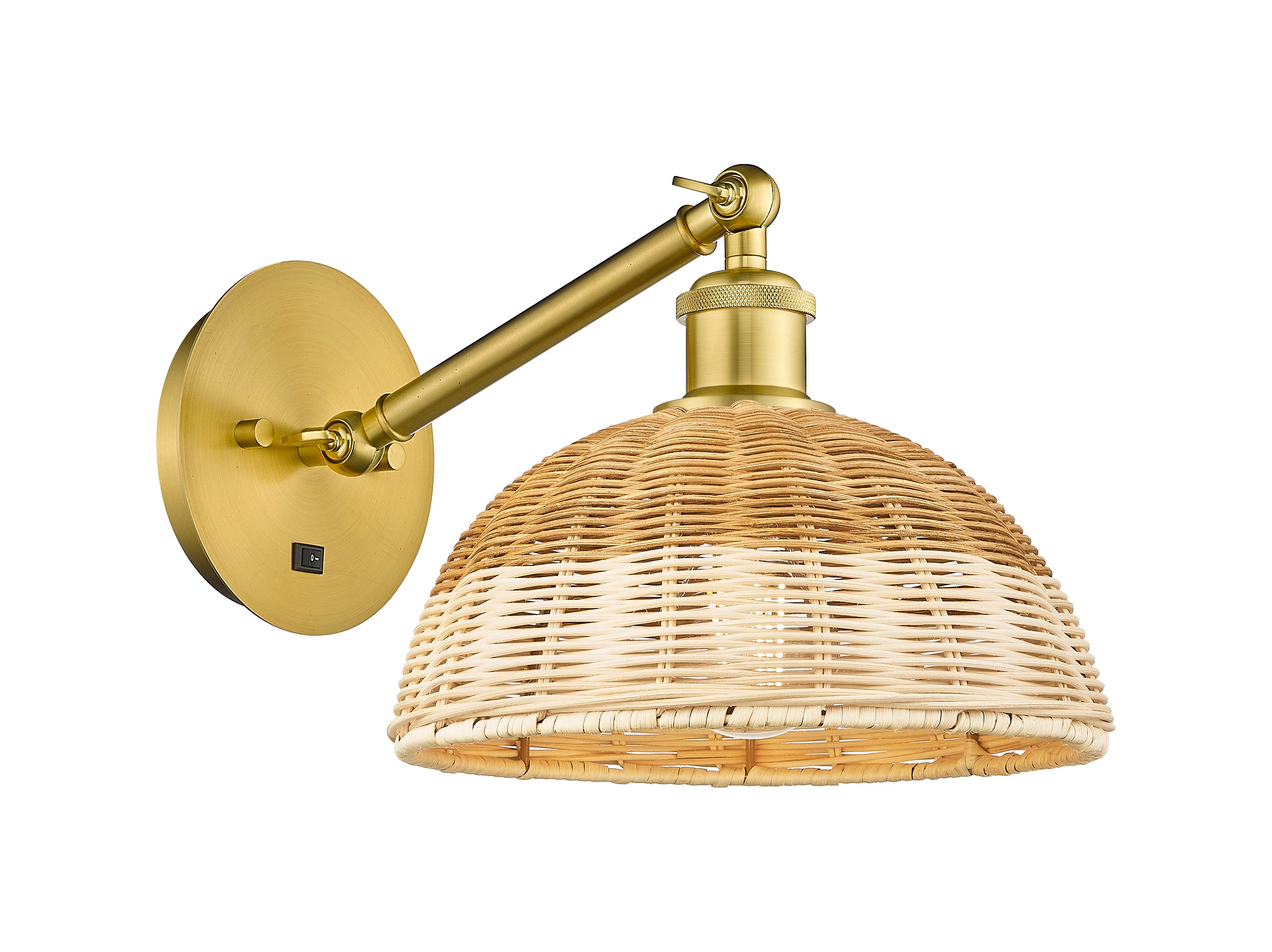 Ballston Sconce Cast Brass 9.5 Inch