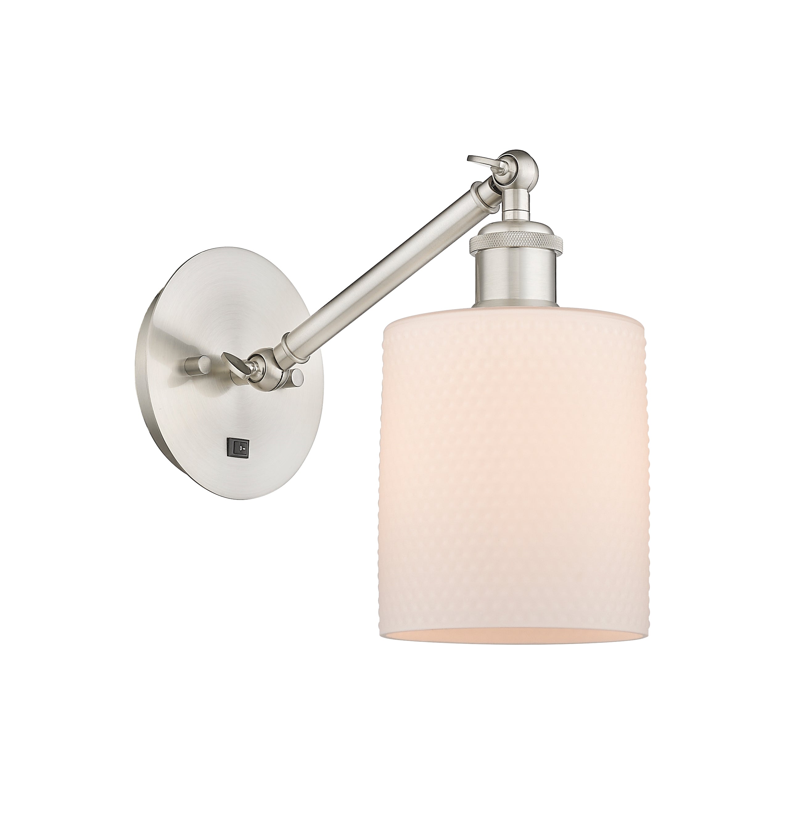 Ballston Sconce Cast Brass Steel Glass