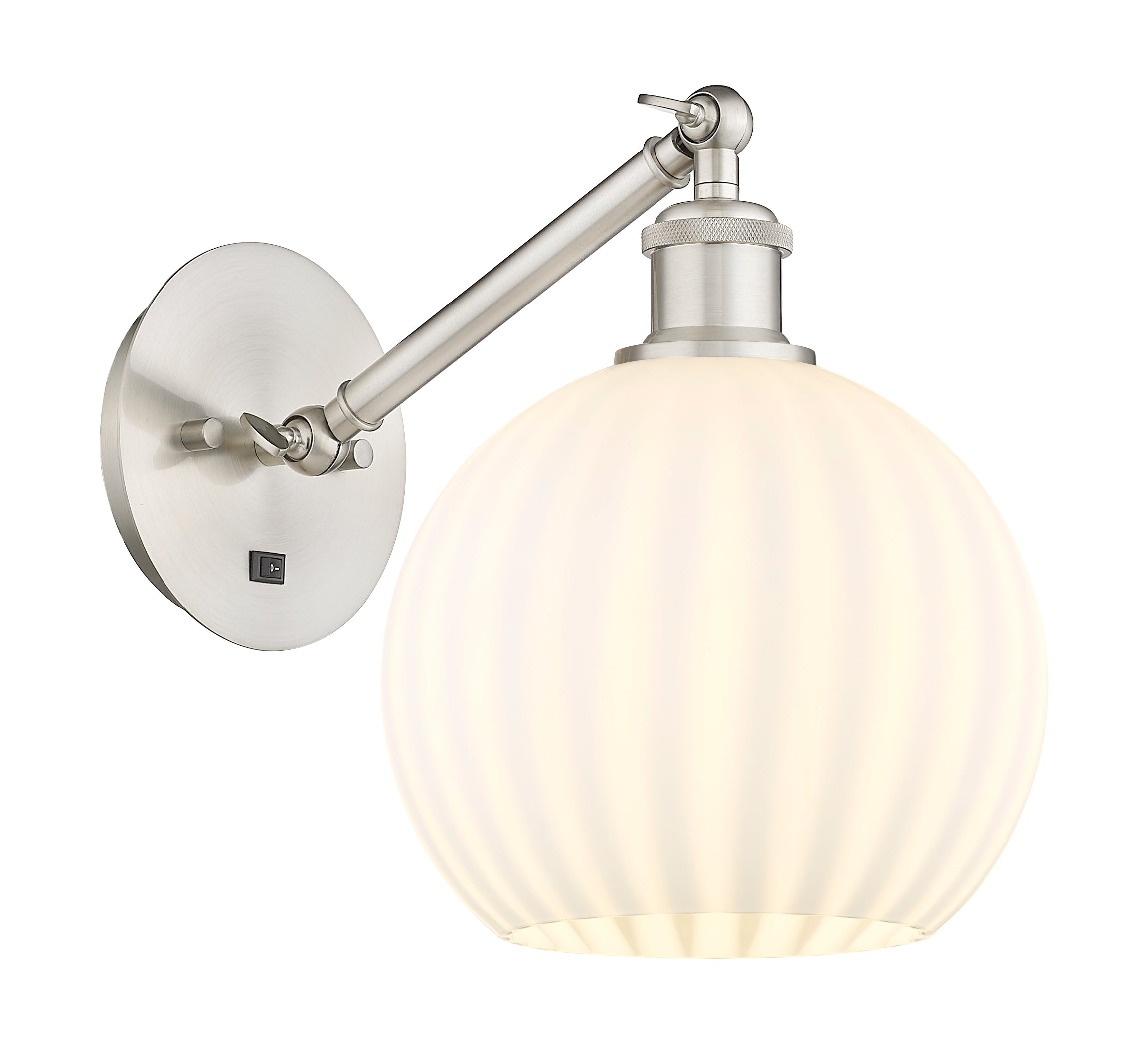 Ballston Sconce Cast Brass 8 Inch