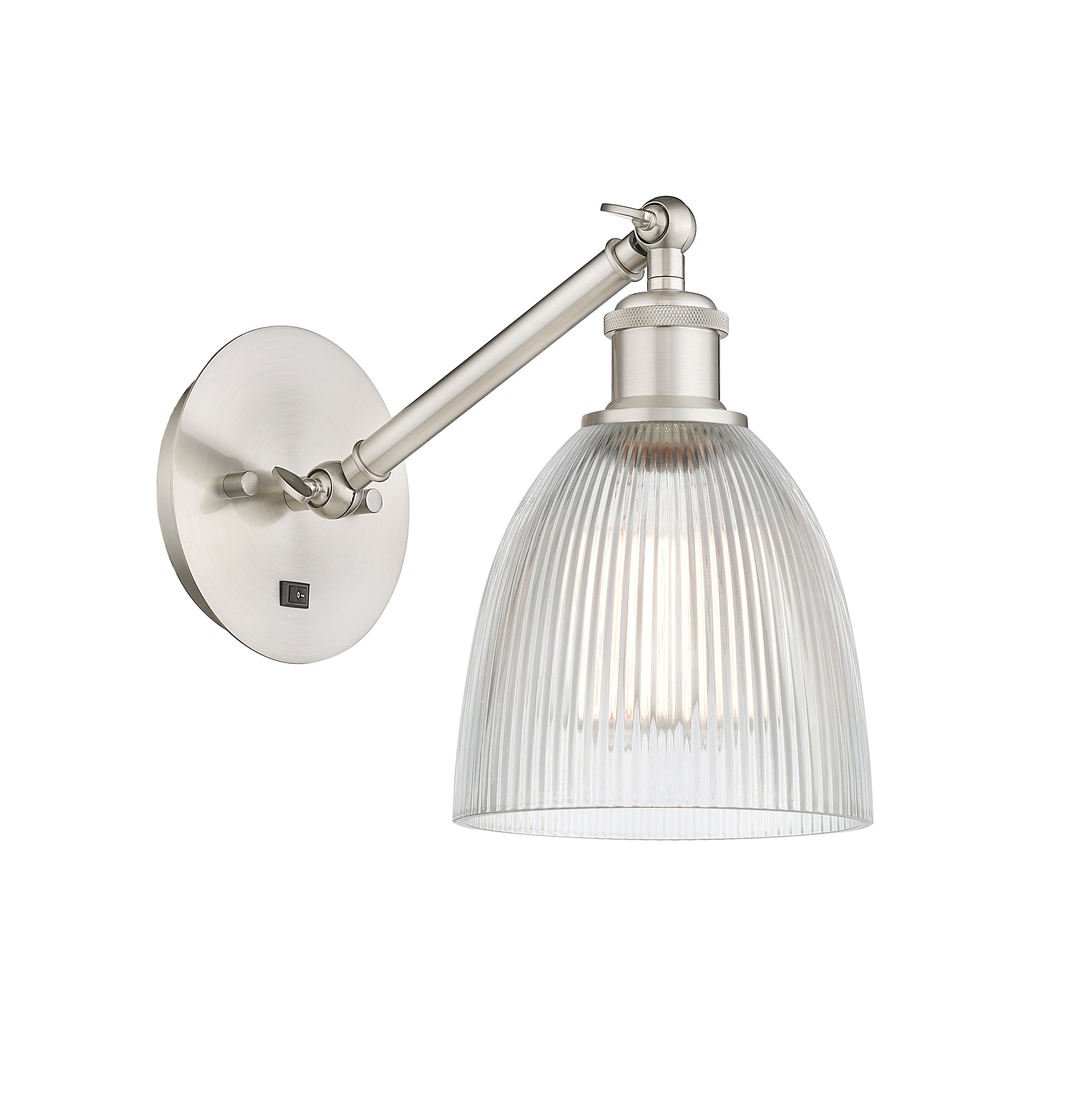Ballston Sconce Cast Brass 12 Inch
