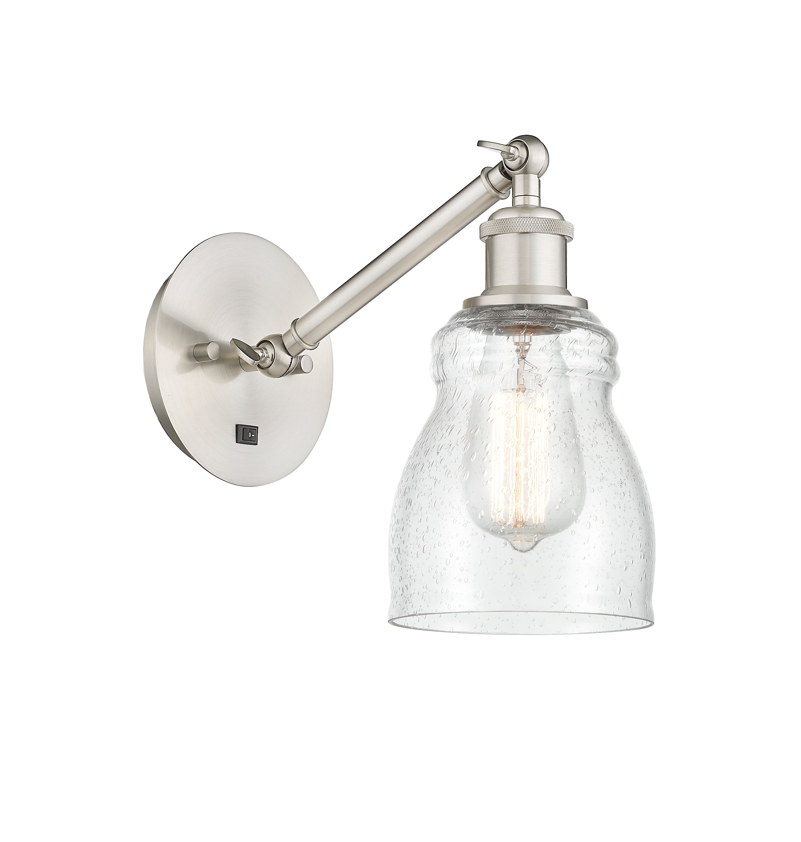 Ballston Sconce Cast Brass Glass Steel