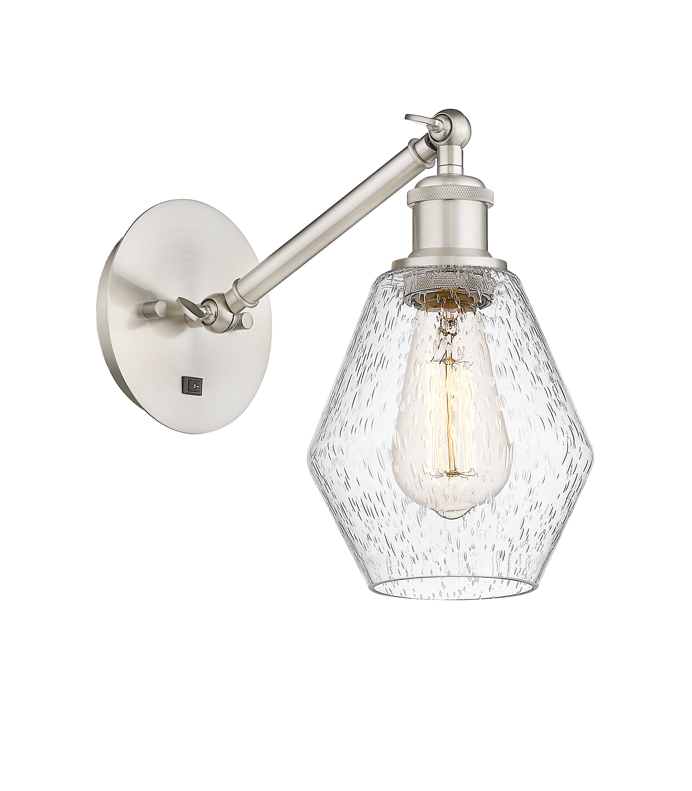 Ballston Sconce Cast Brass Glass Steel