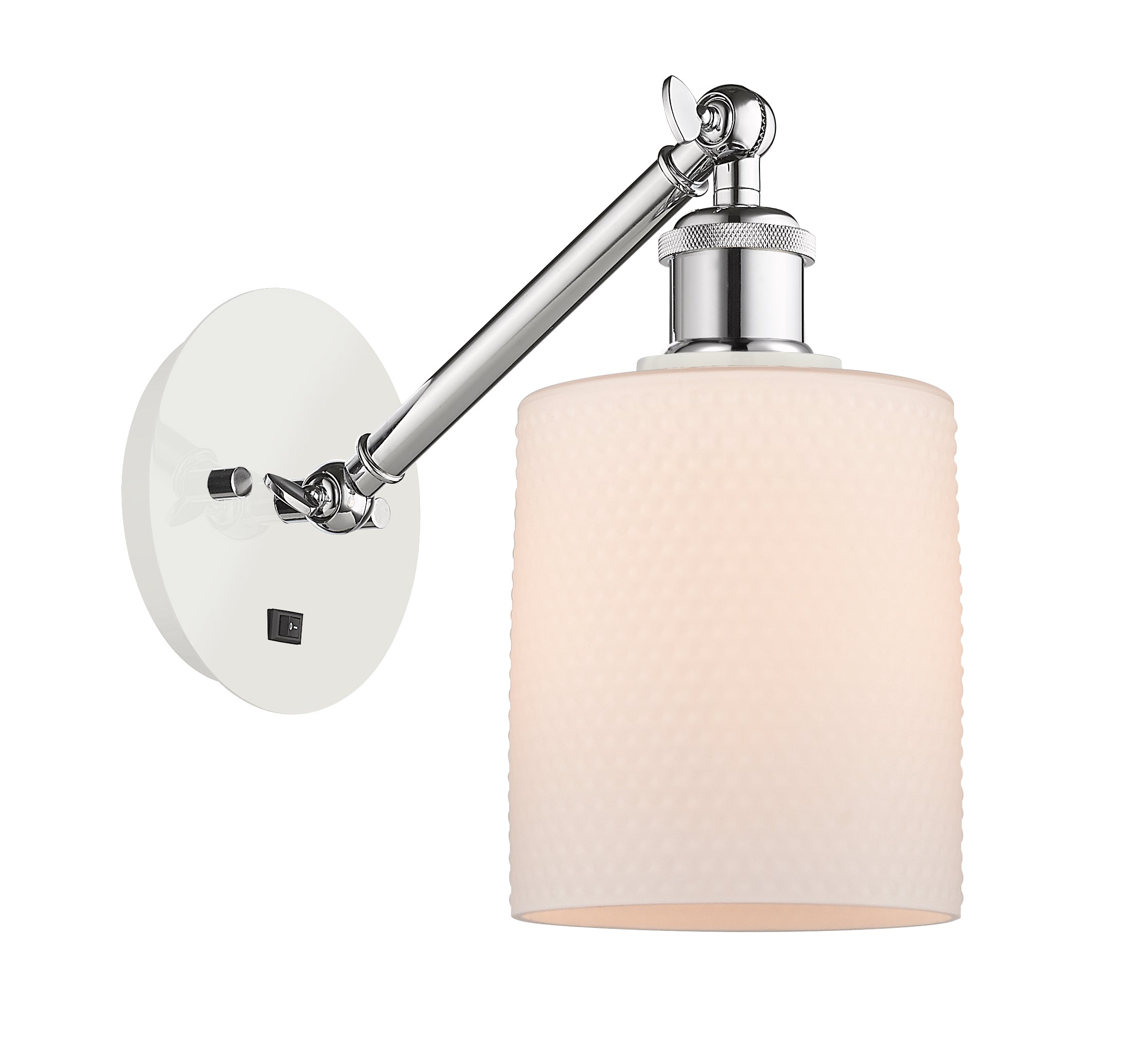 Ballston Sconce Cast Brass Steel Glass