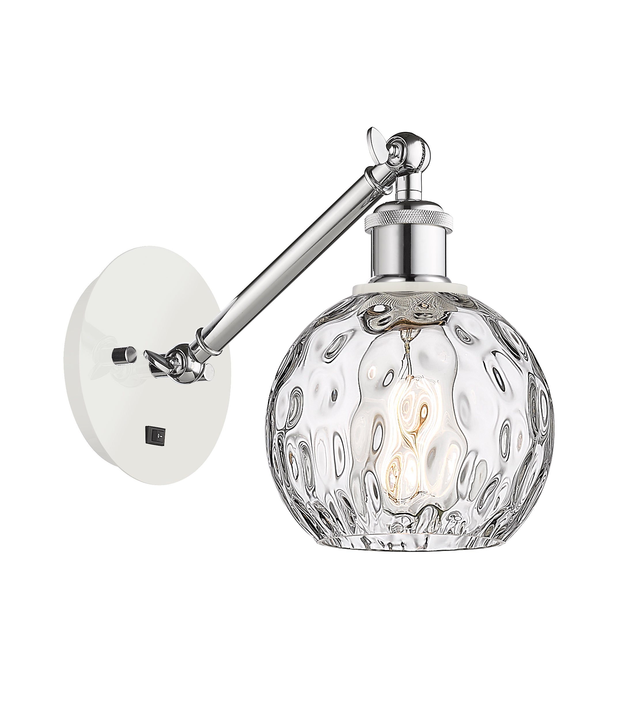 Ballston Sconce Cast Brass Glass Steel